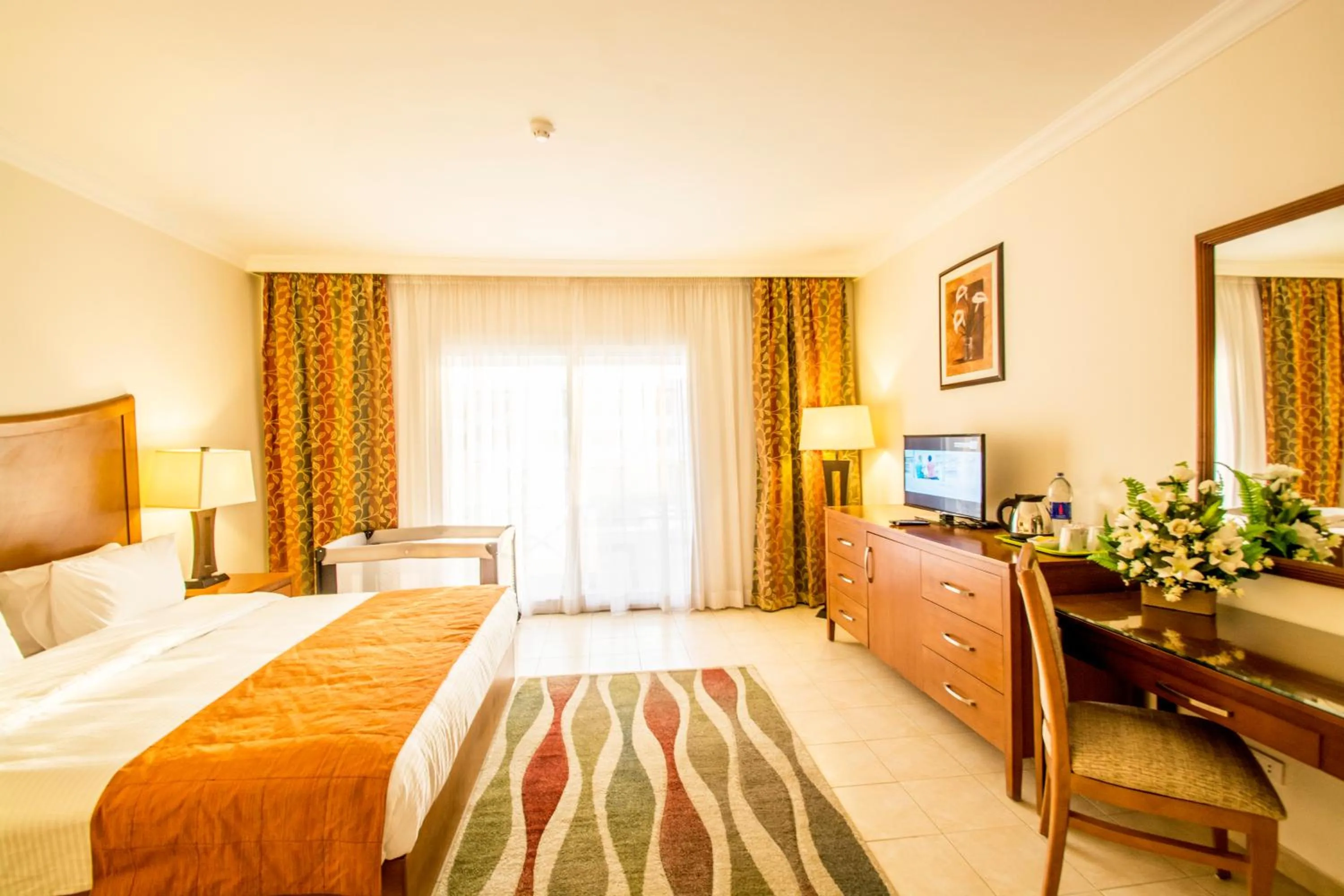 Photo of the whole room, Bed in Old Vic Sharm Resort