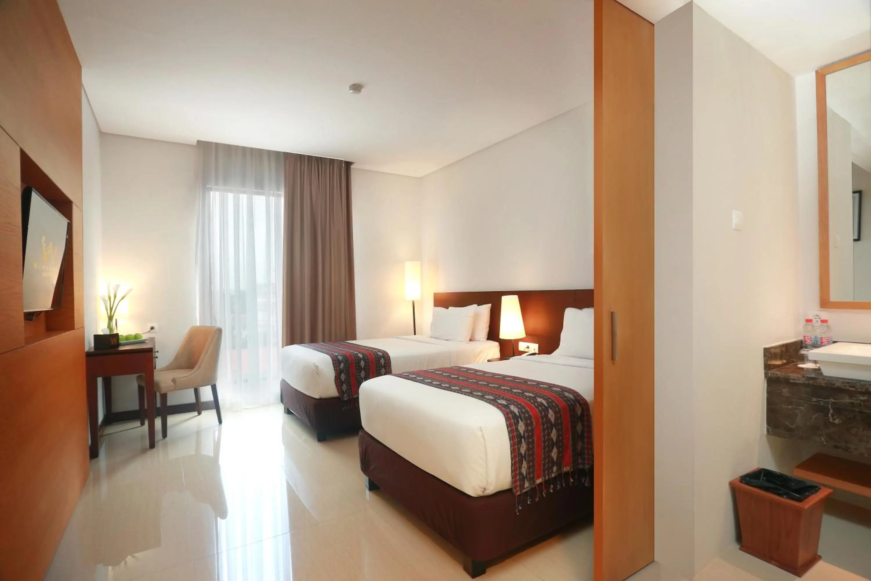 Bedroom, Bed in Wimarion Hotel Semarang