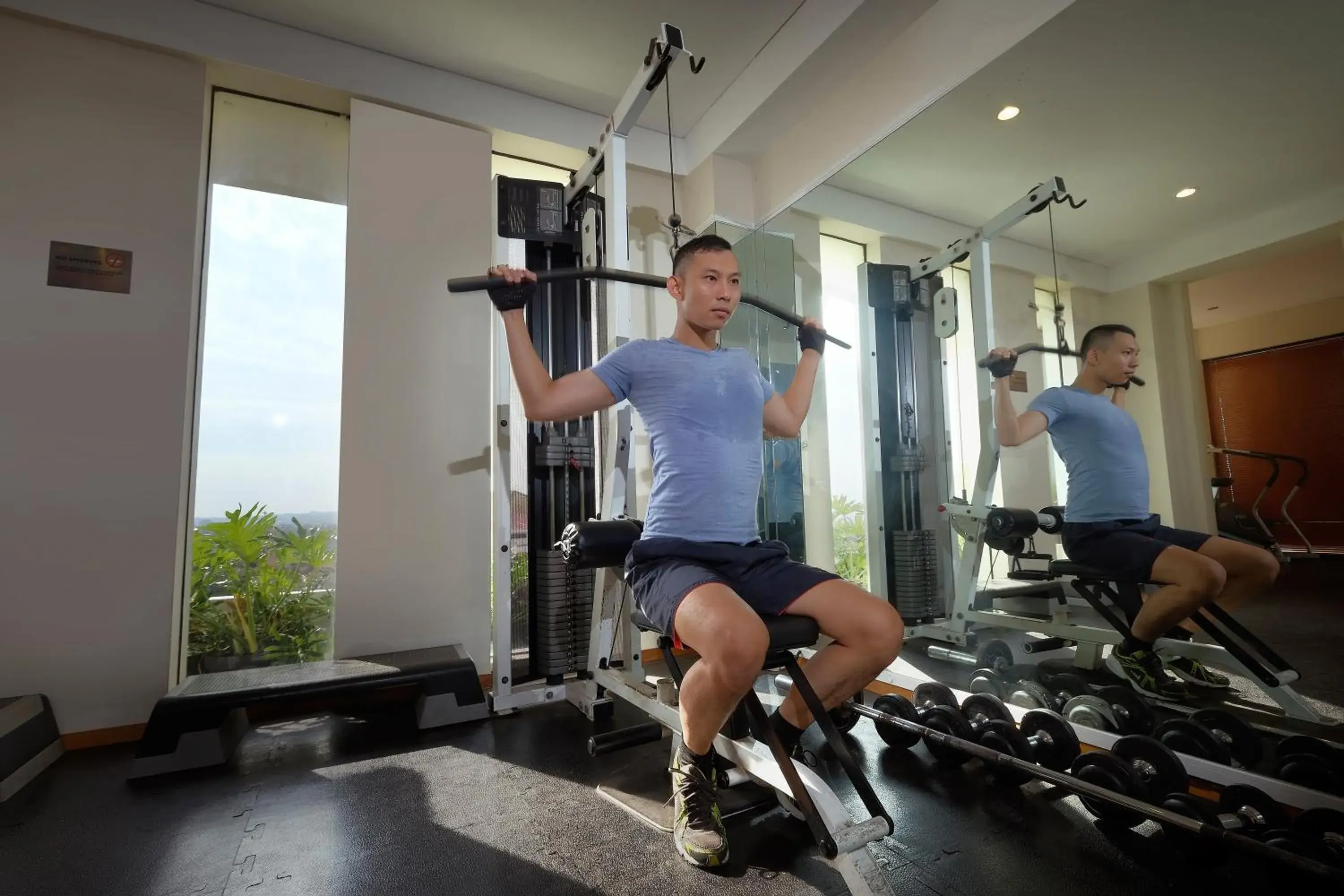 Fitness centre/facilities in Wimarion Hotel Semarang Fitness centre/facilities in Wimarion Hotel Semarang