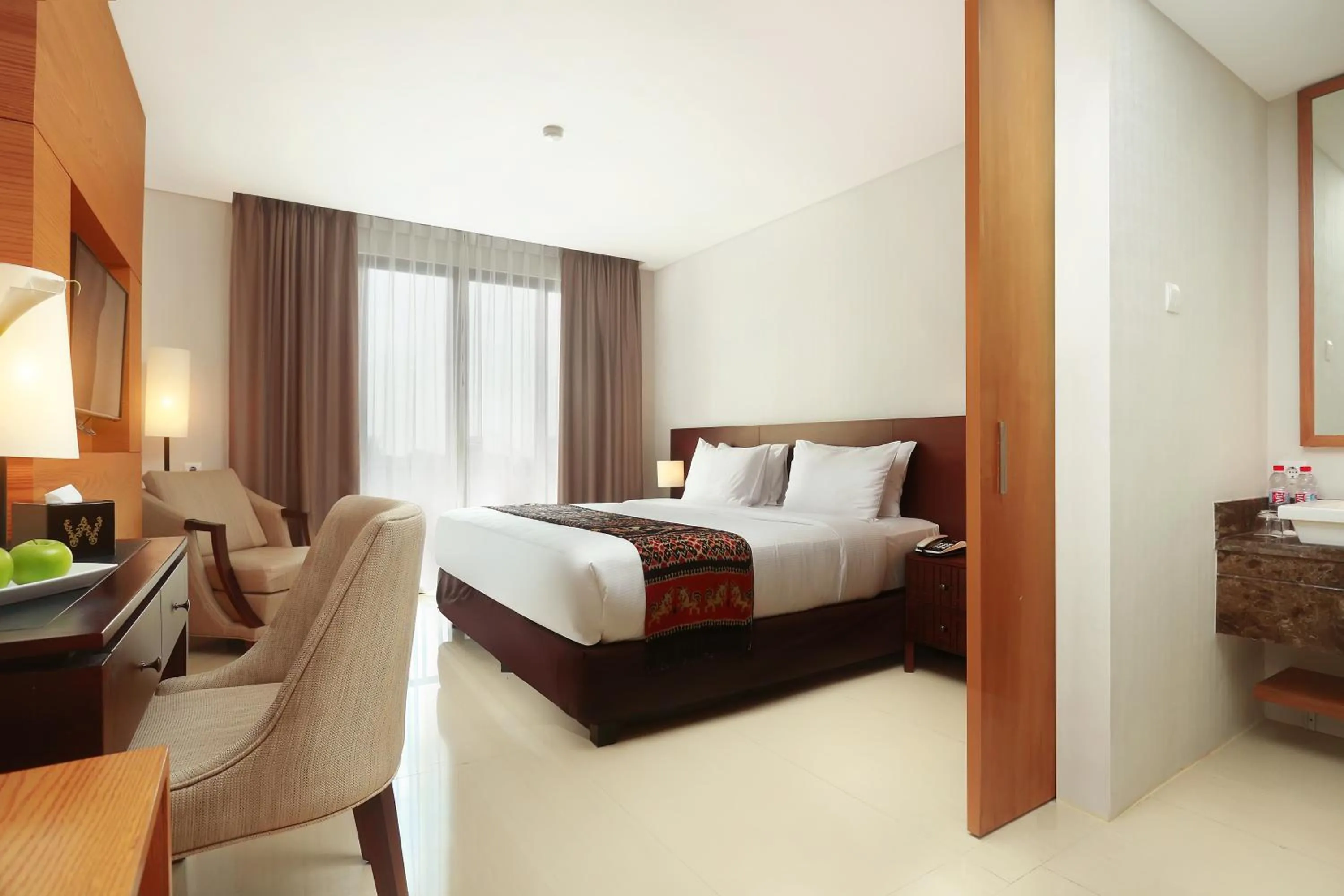 Bedroom, Bed in Wimarion Hotel Semarang