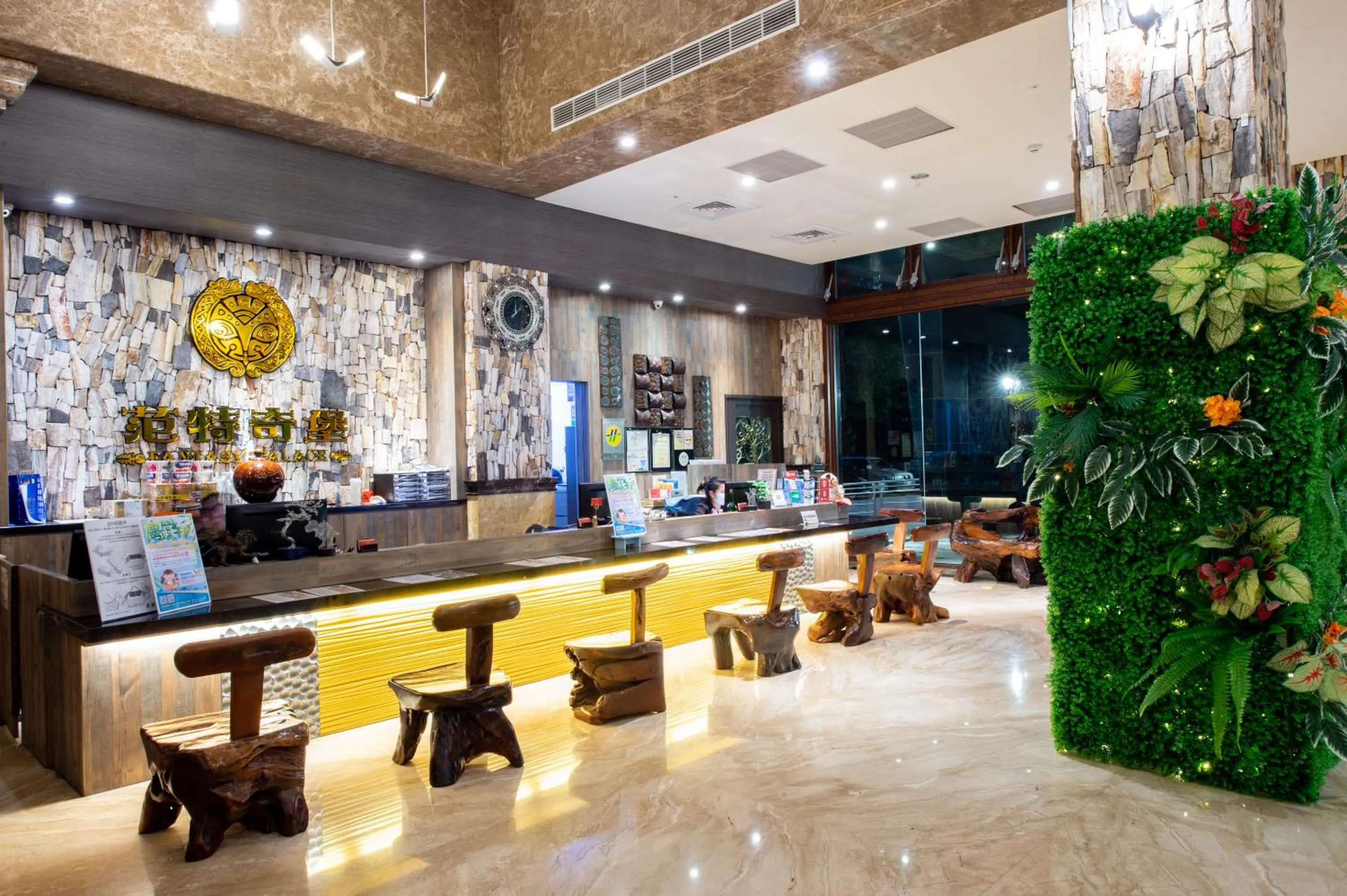 Lobby or reception in Fantasy Palace
