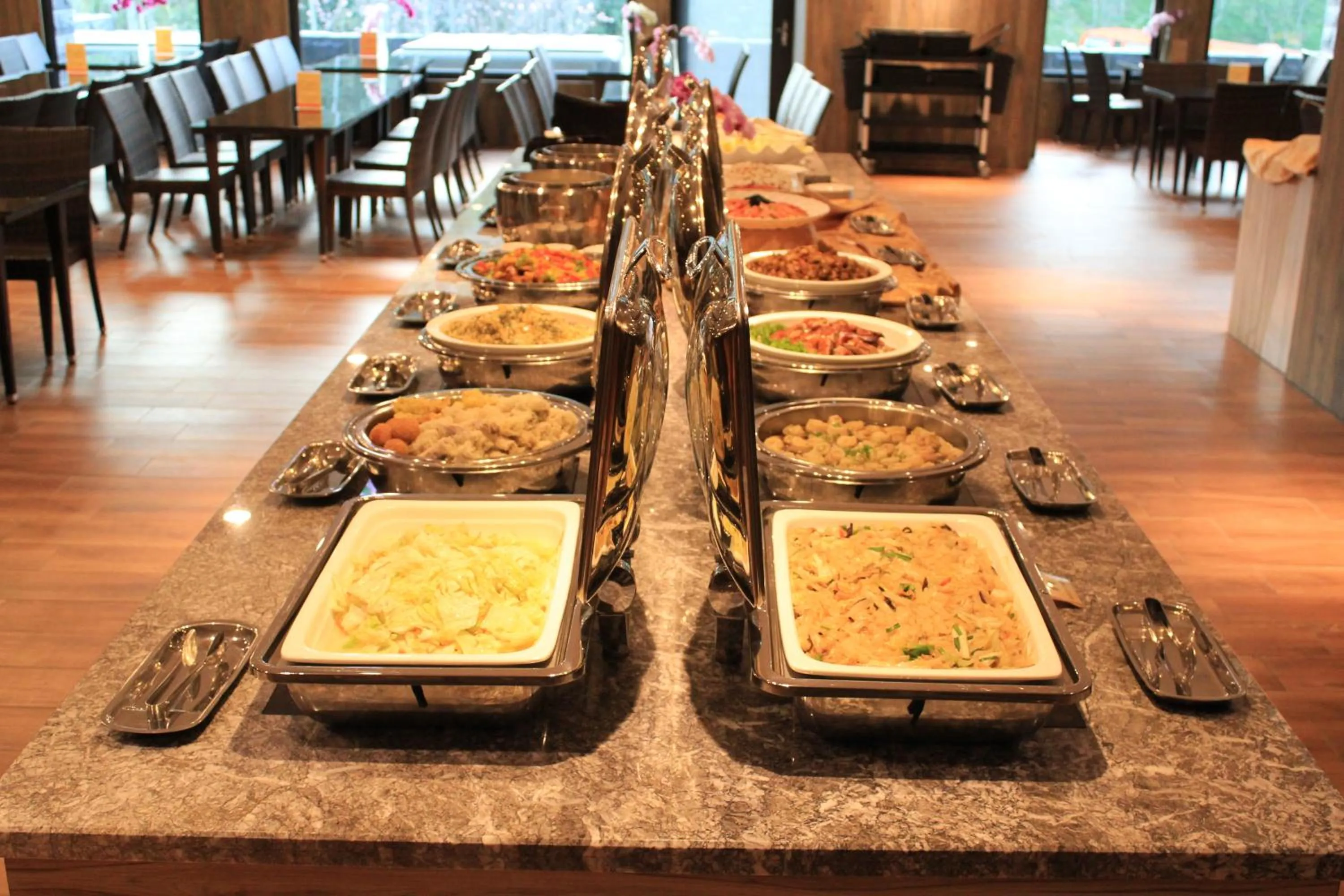 Food close-up in Fantasy Palace