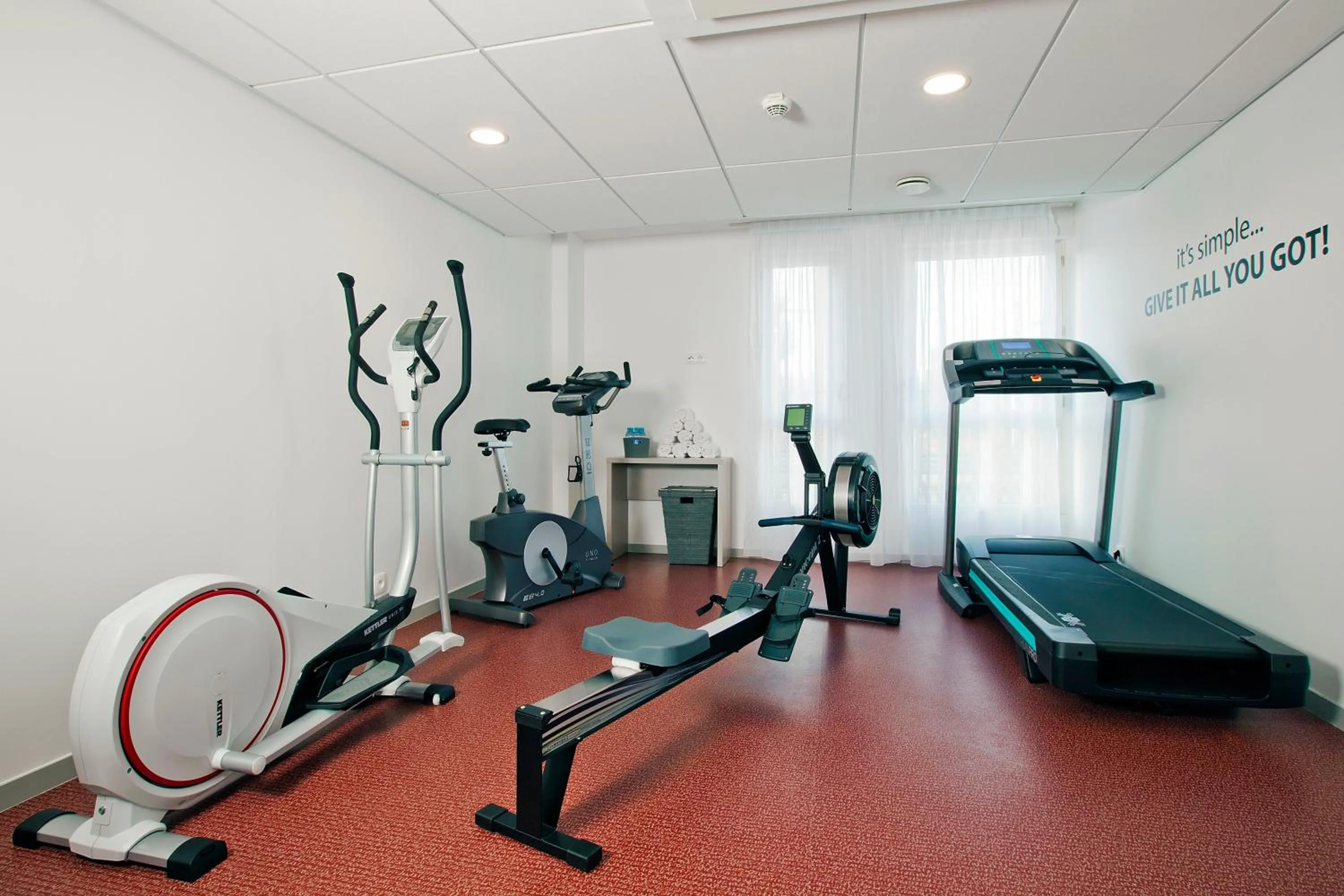 Fitness centre/facilities in Residhome Paris Rosa Parks