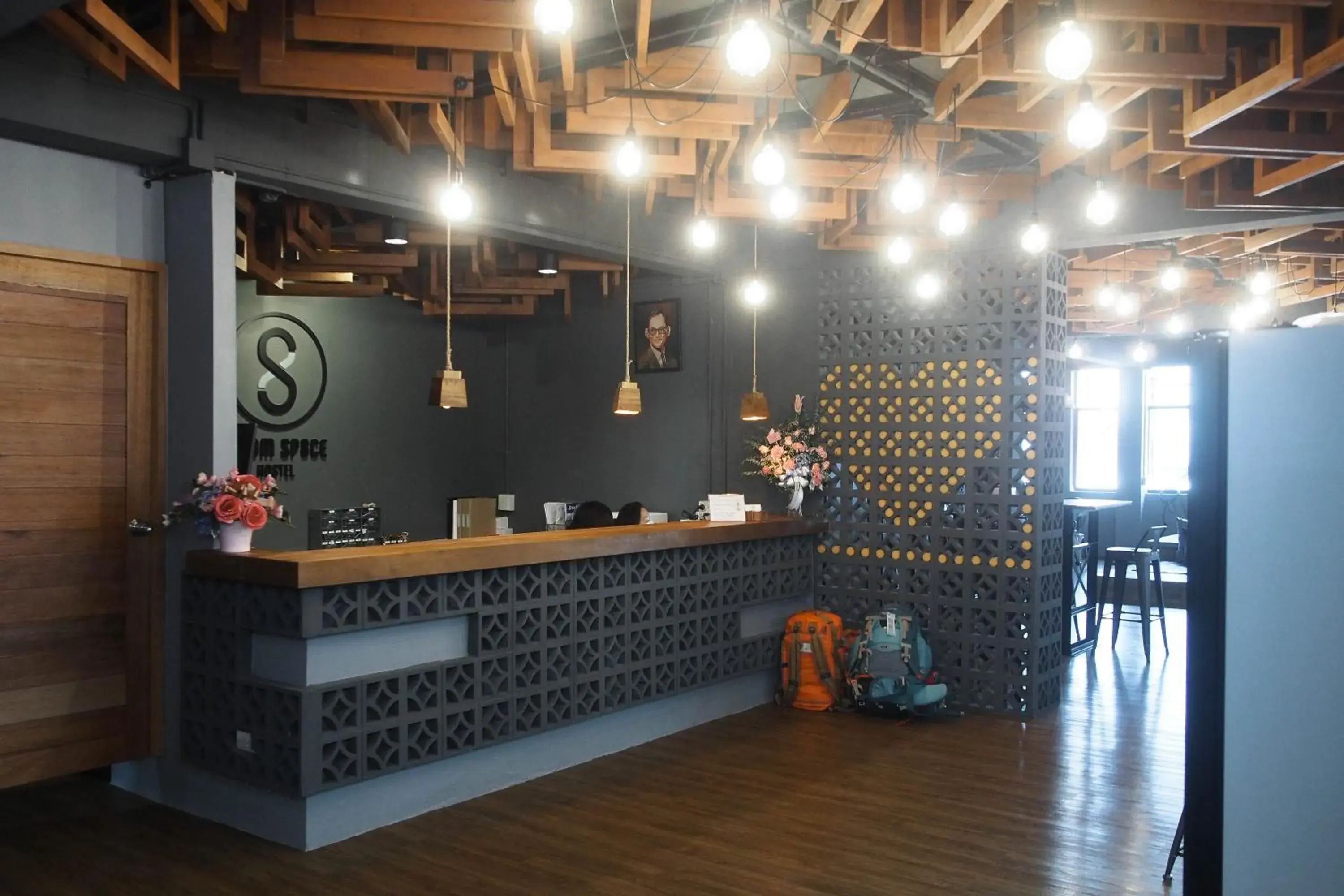 Lobby or reception in Silom Space Hostel Lobby or reception in Silom Space Hostel