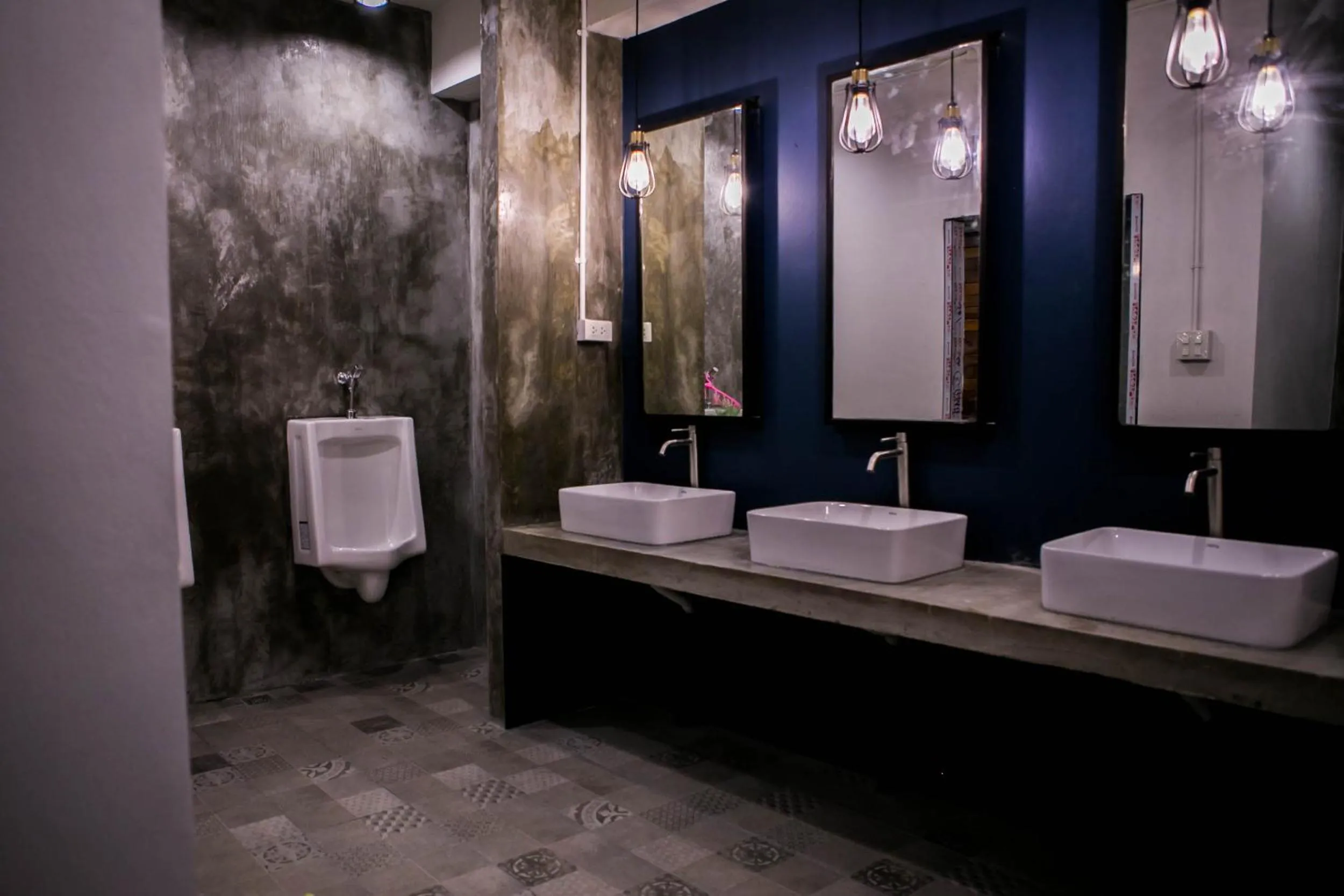 Shower in Silom Space Hostel