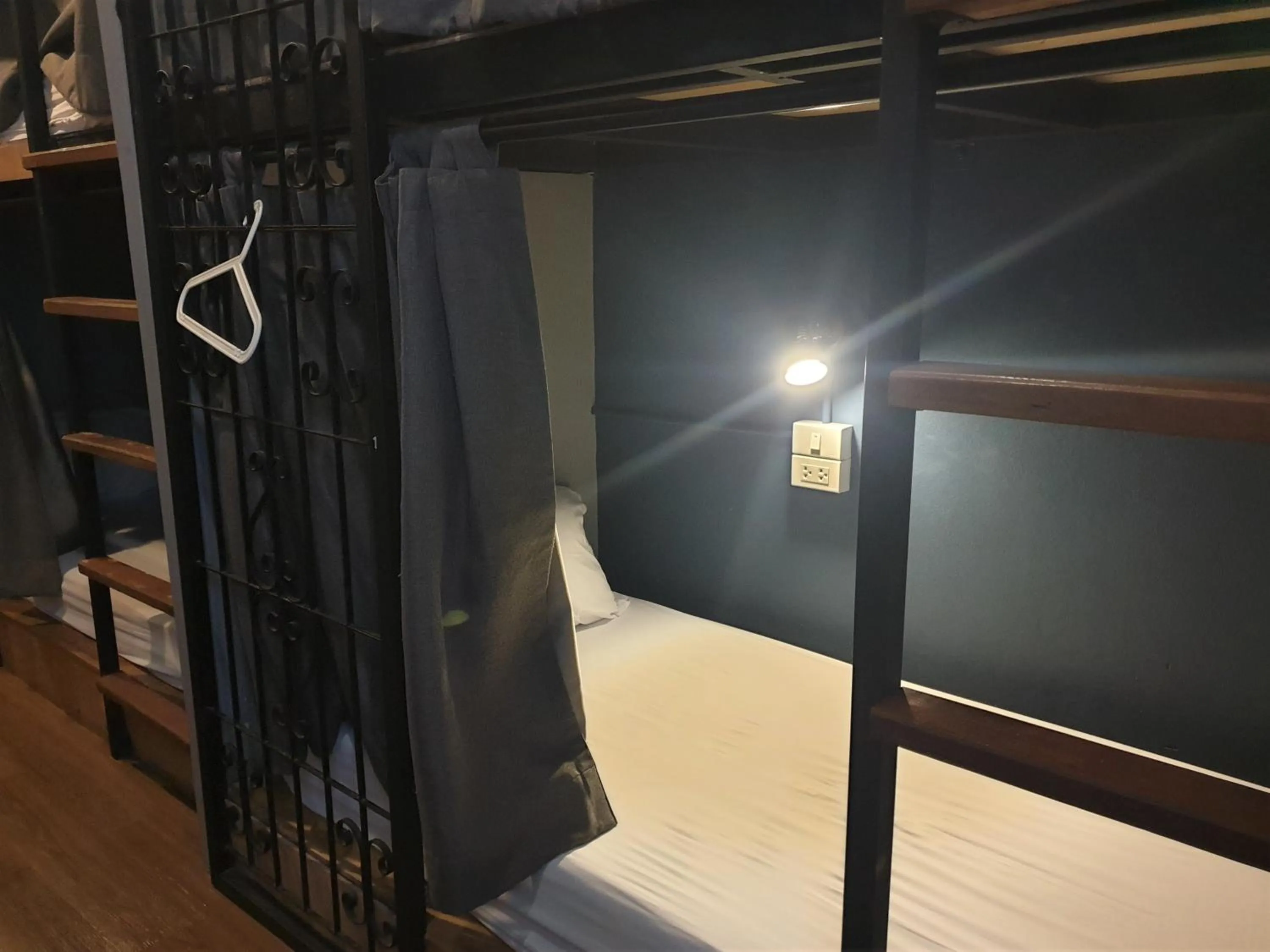 bunk bed, Bed in Silom Space Hostel