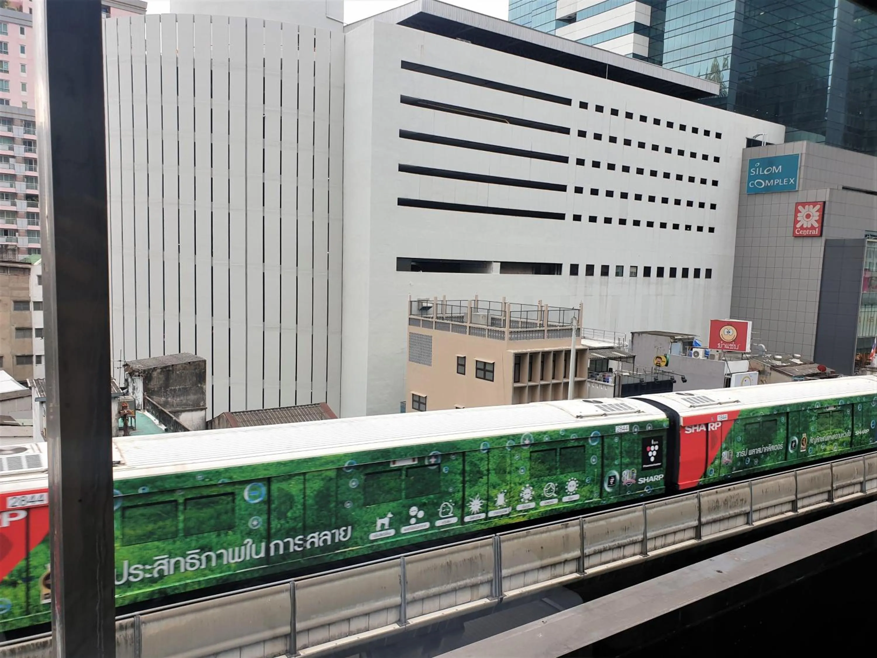 Nearby landmark in Silom Space Hostel