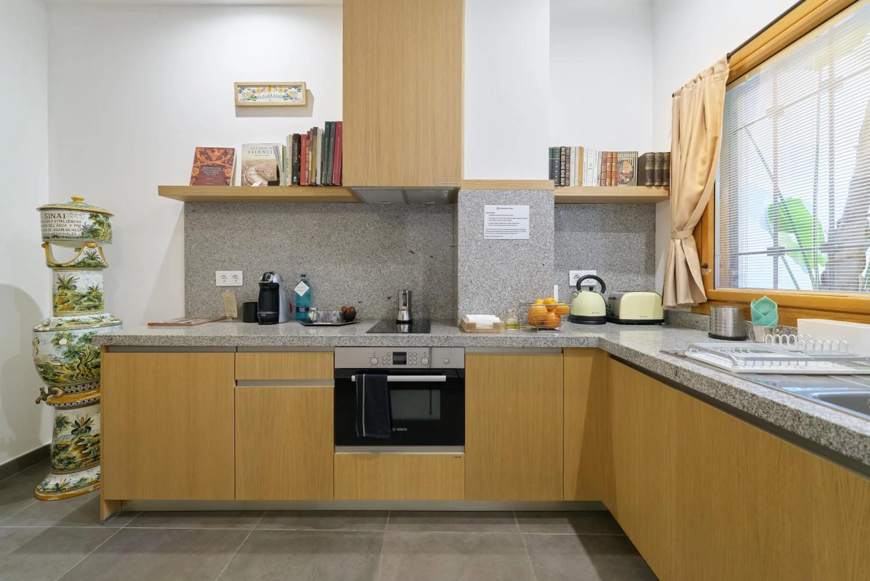 kitchen in Barracart Apartments