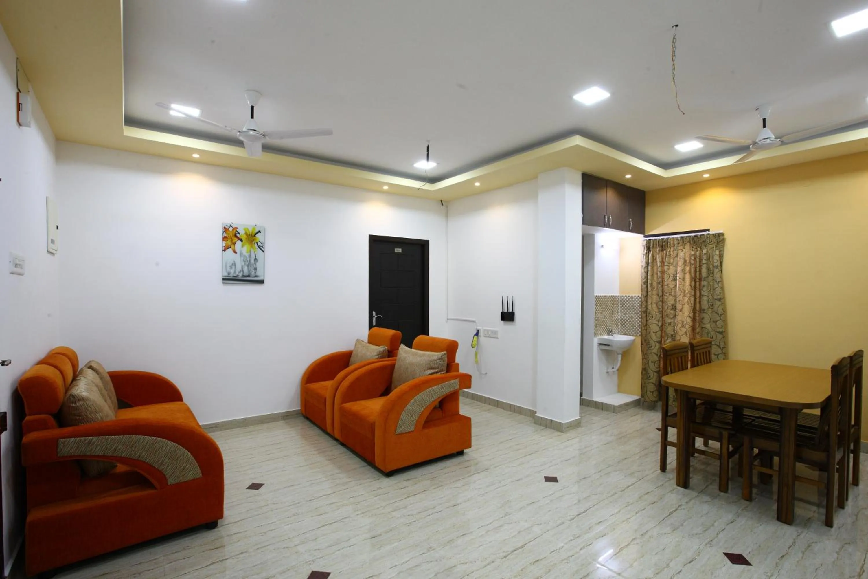 Living room in Sreedevi Residency