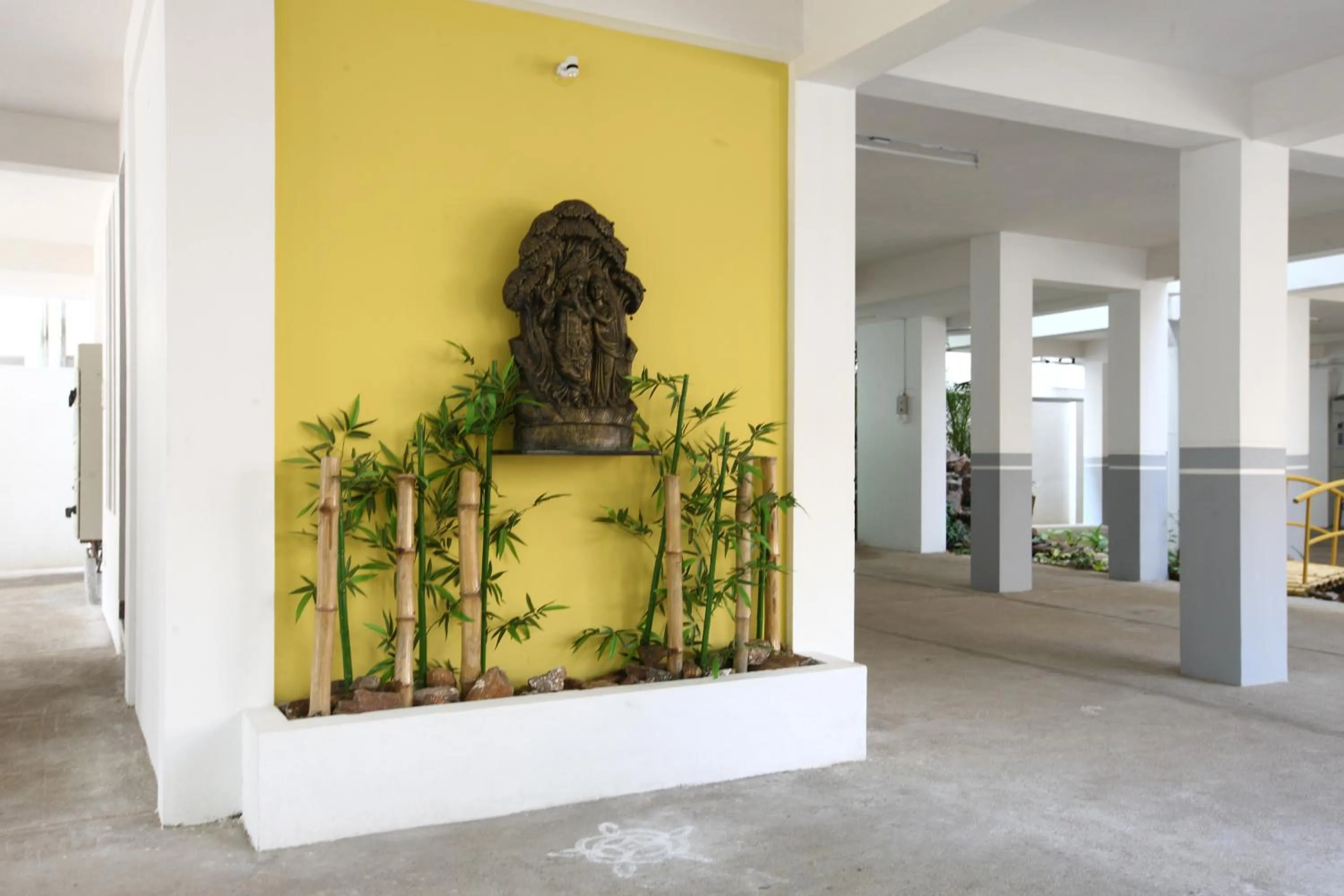 Decorative detail in Sreedevi Residency