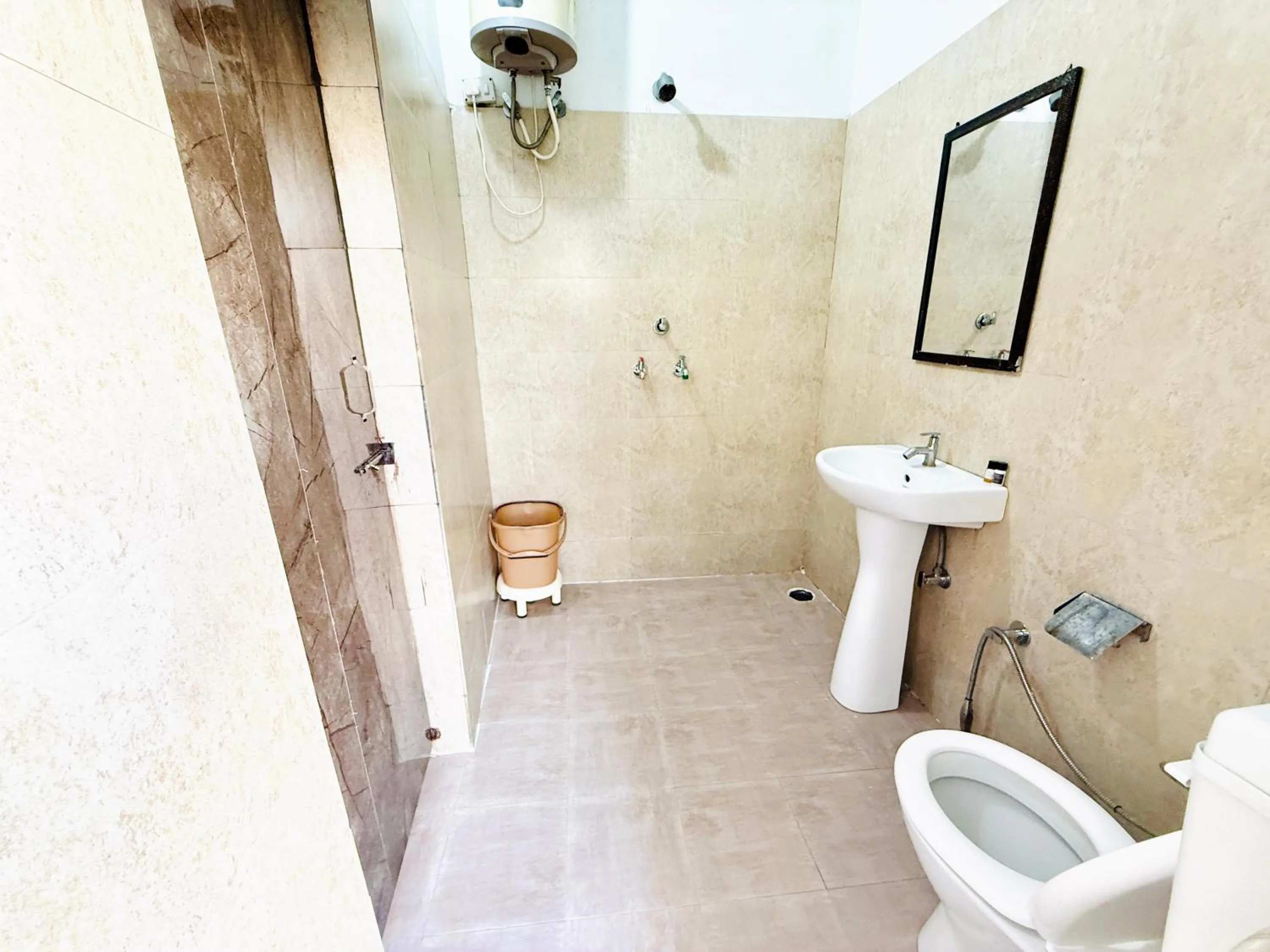 Bathroom in Krishna Residency - A Boutique Hotel