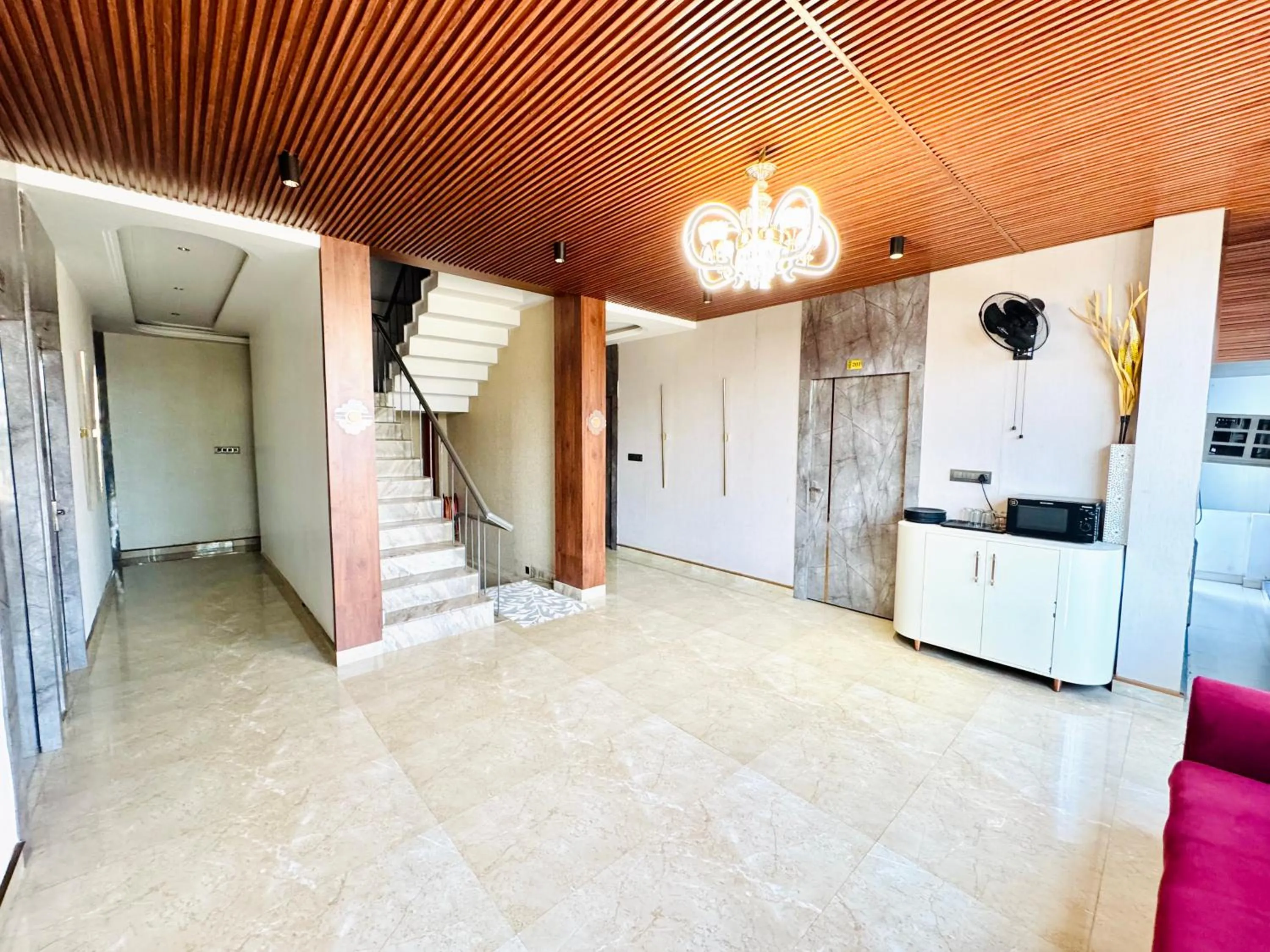 Lobby or reception in Krishna Residency - A Boutique Hotel