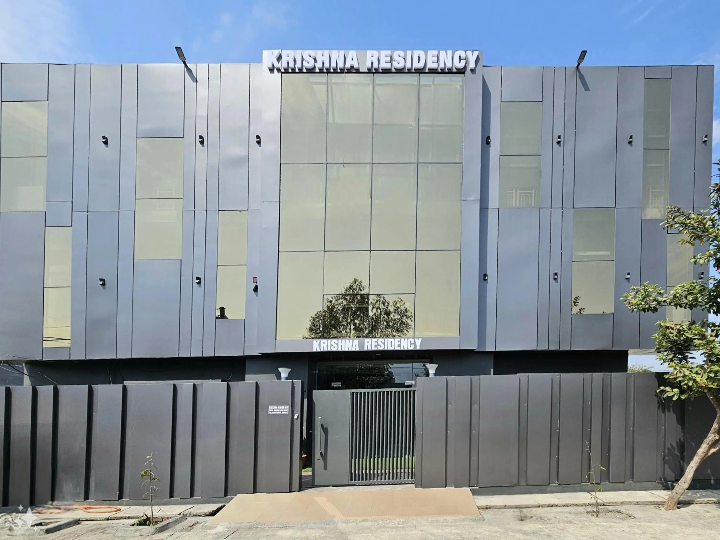 Property building in Krishna Residency - A Boutique Hotel