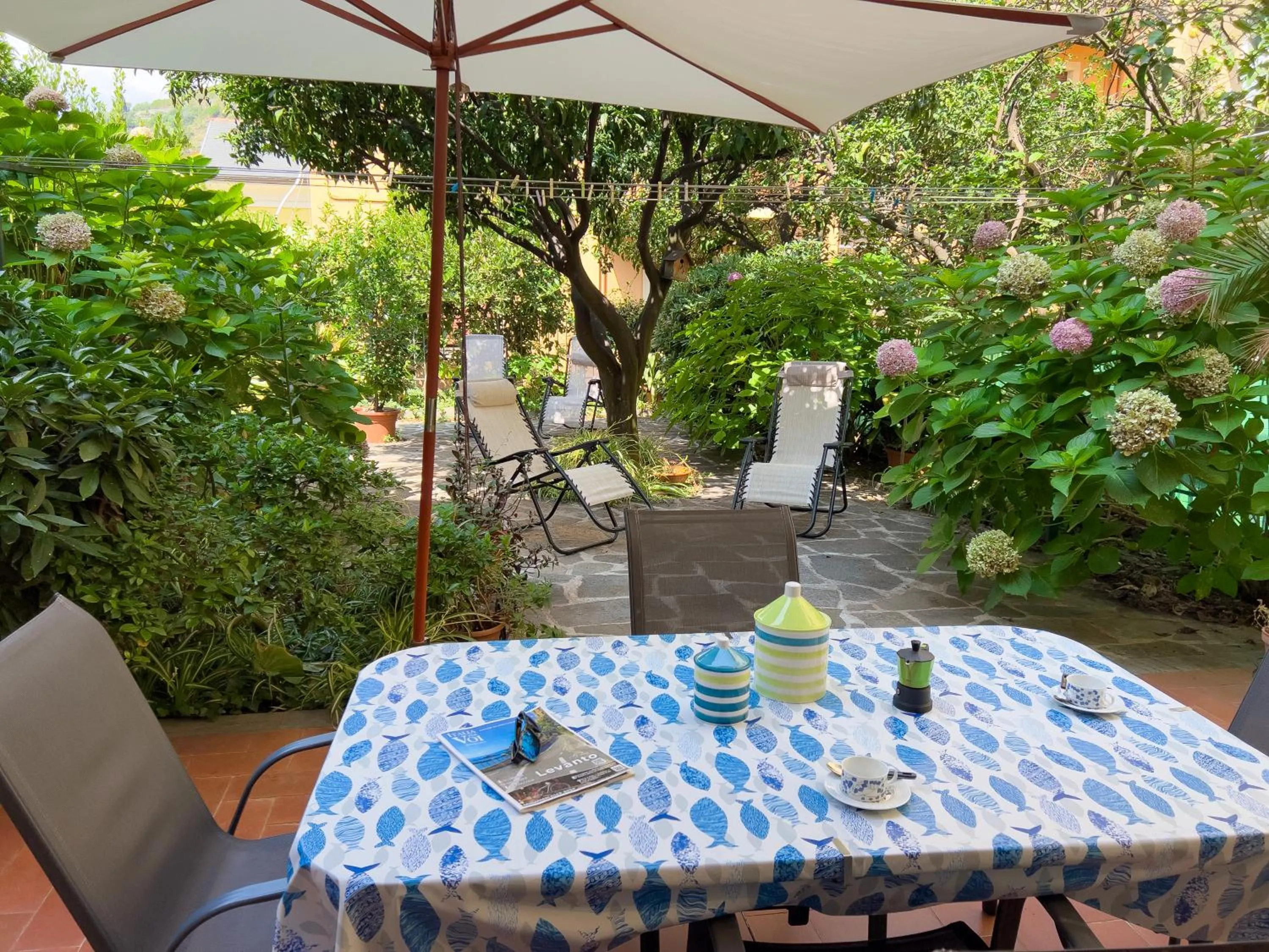Garden in Casa Mary Levanto
