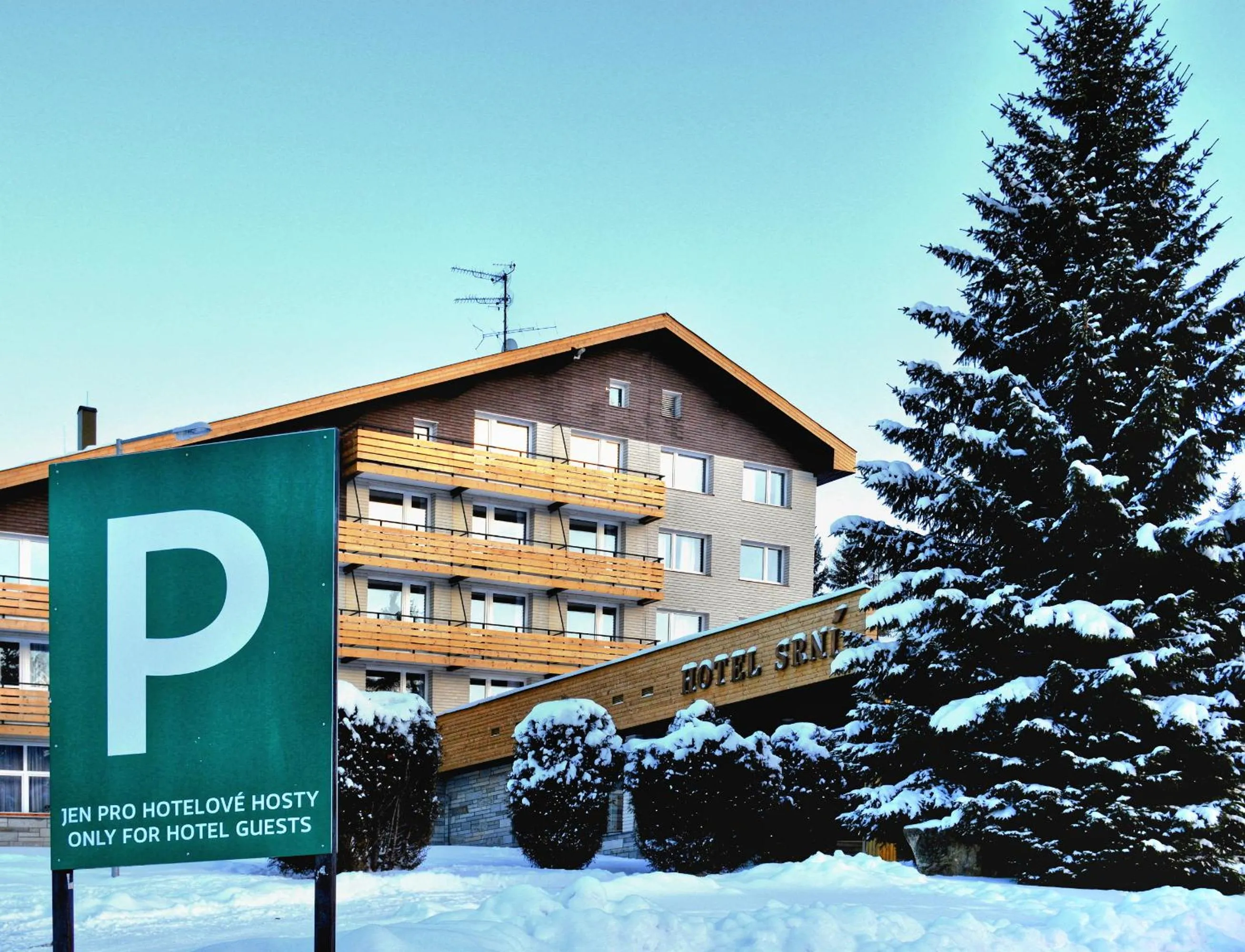 Property building in Hotel Srní a Depandance