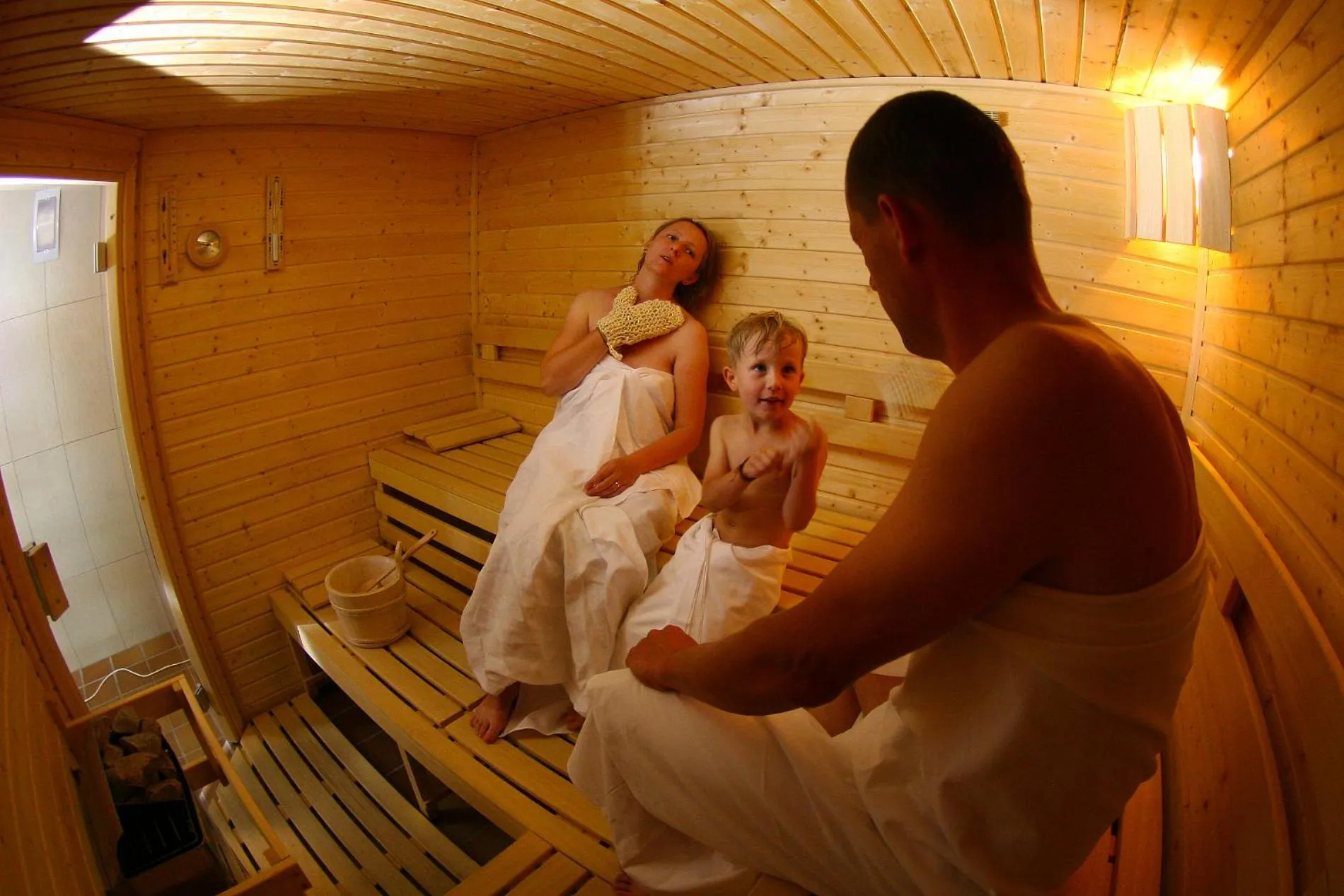 Sauna in Hotel Srní a Depandance