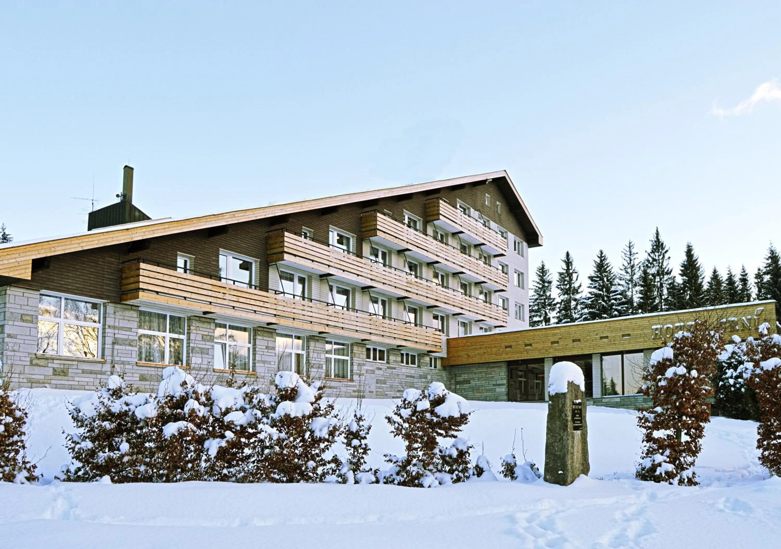 Property building in Hotel Srní a Depandance