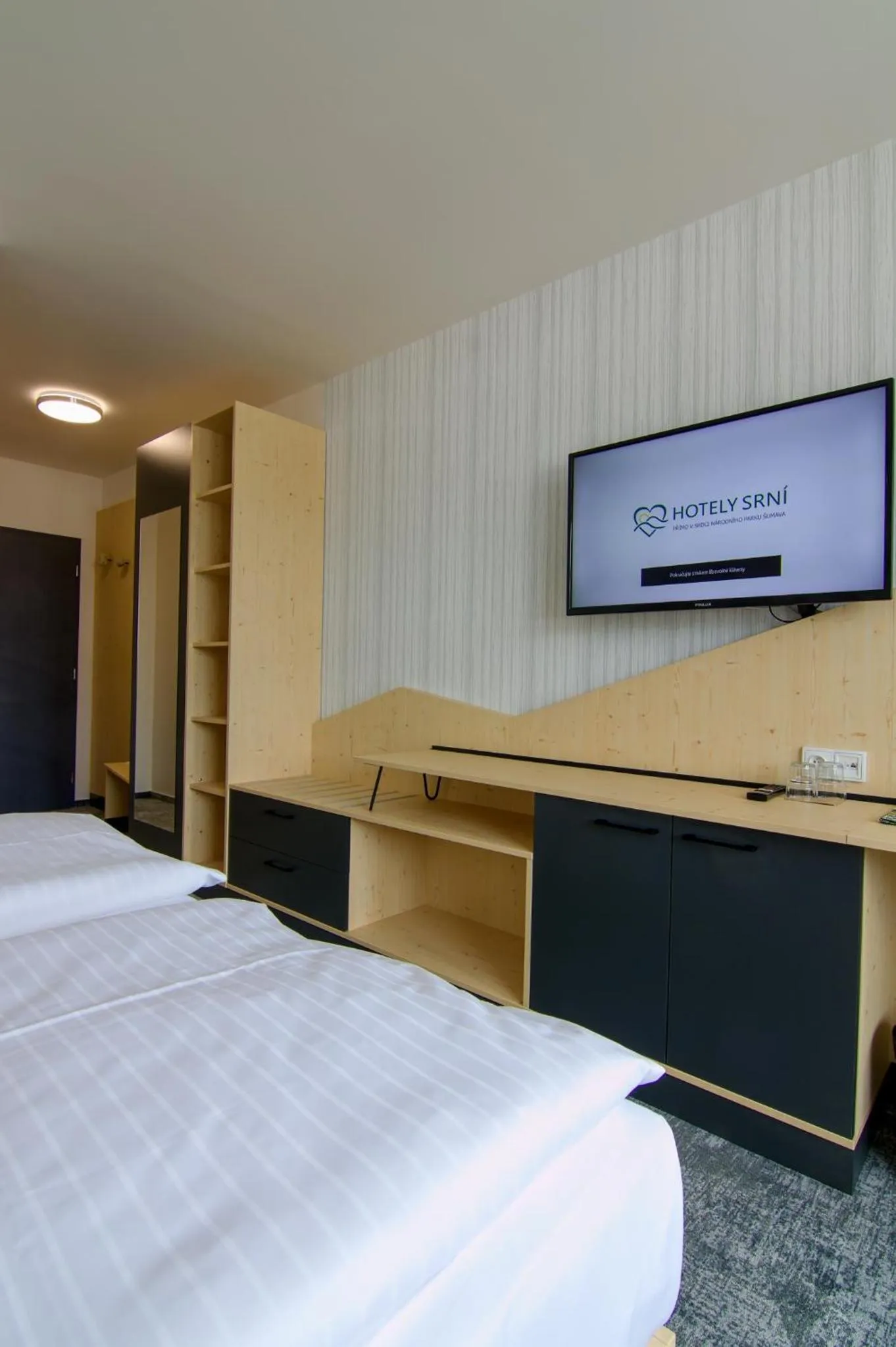 Bed in Hotel Srní a Depandance