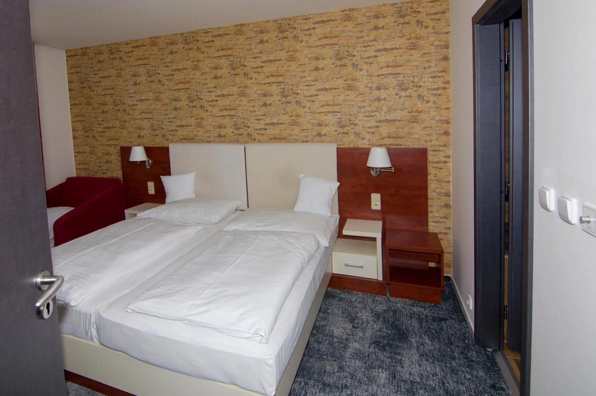 Bedroom, Bed in Hotel Srní a Depandance