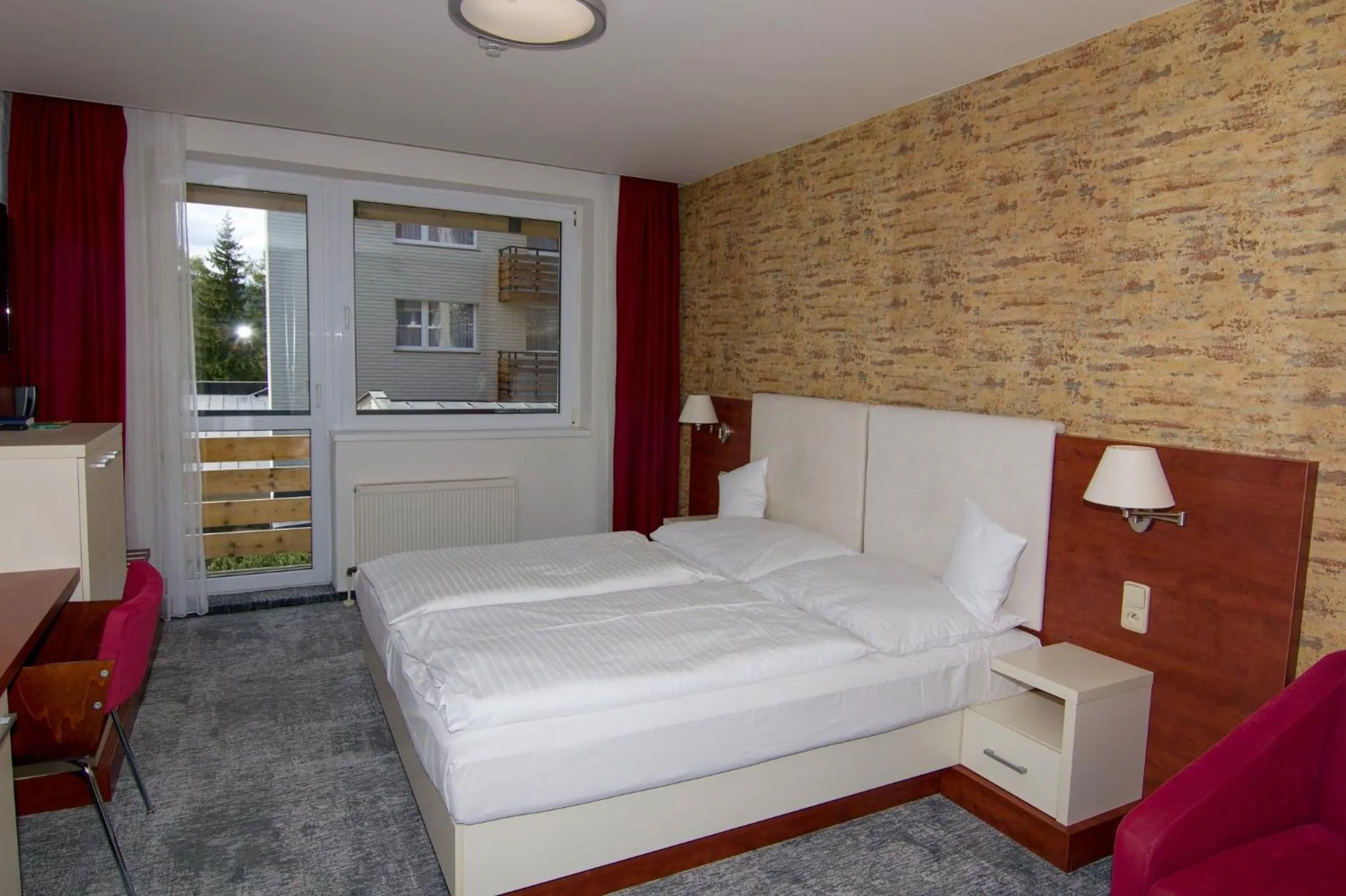 Photo of the whole room, Bed in Hotel Srní a Depandance