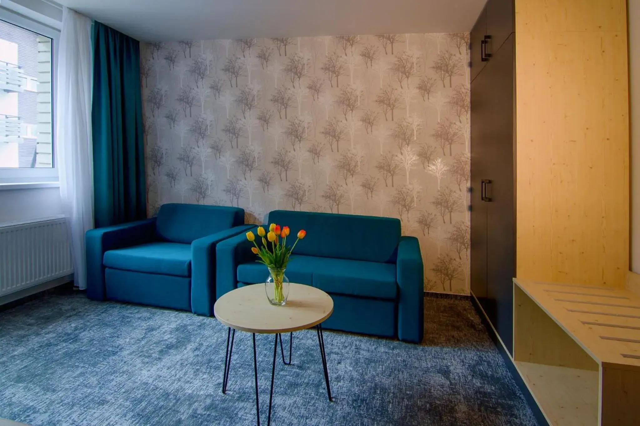 Triple Room with Balcony in Hotel Srní a Depandance Triple Room with Balcony in Hotel Srní a Depandance