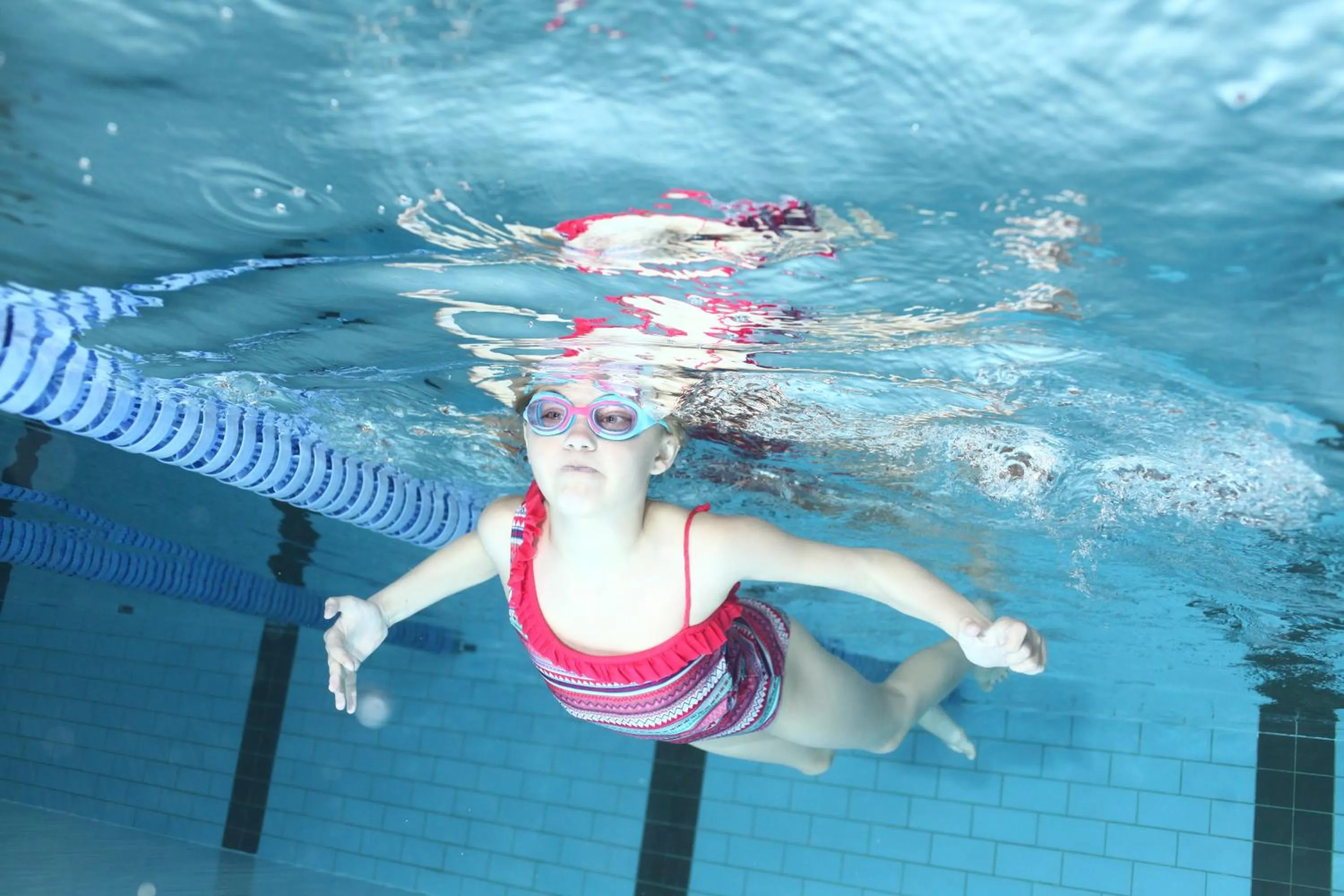 Swimming pool in Hotel Srní a Depandance