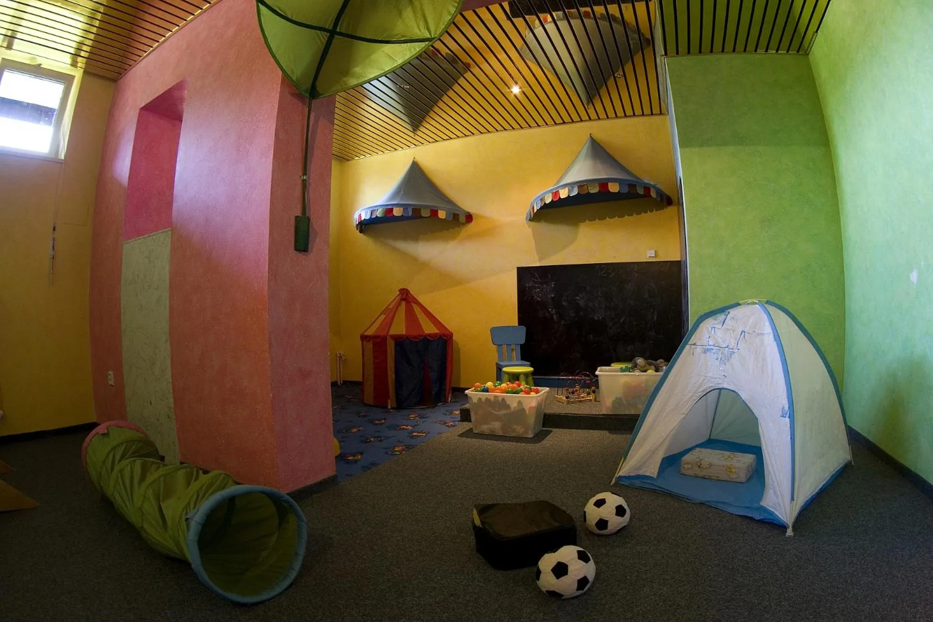 Children play ground in Hotel Srní a Depandance