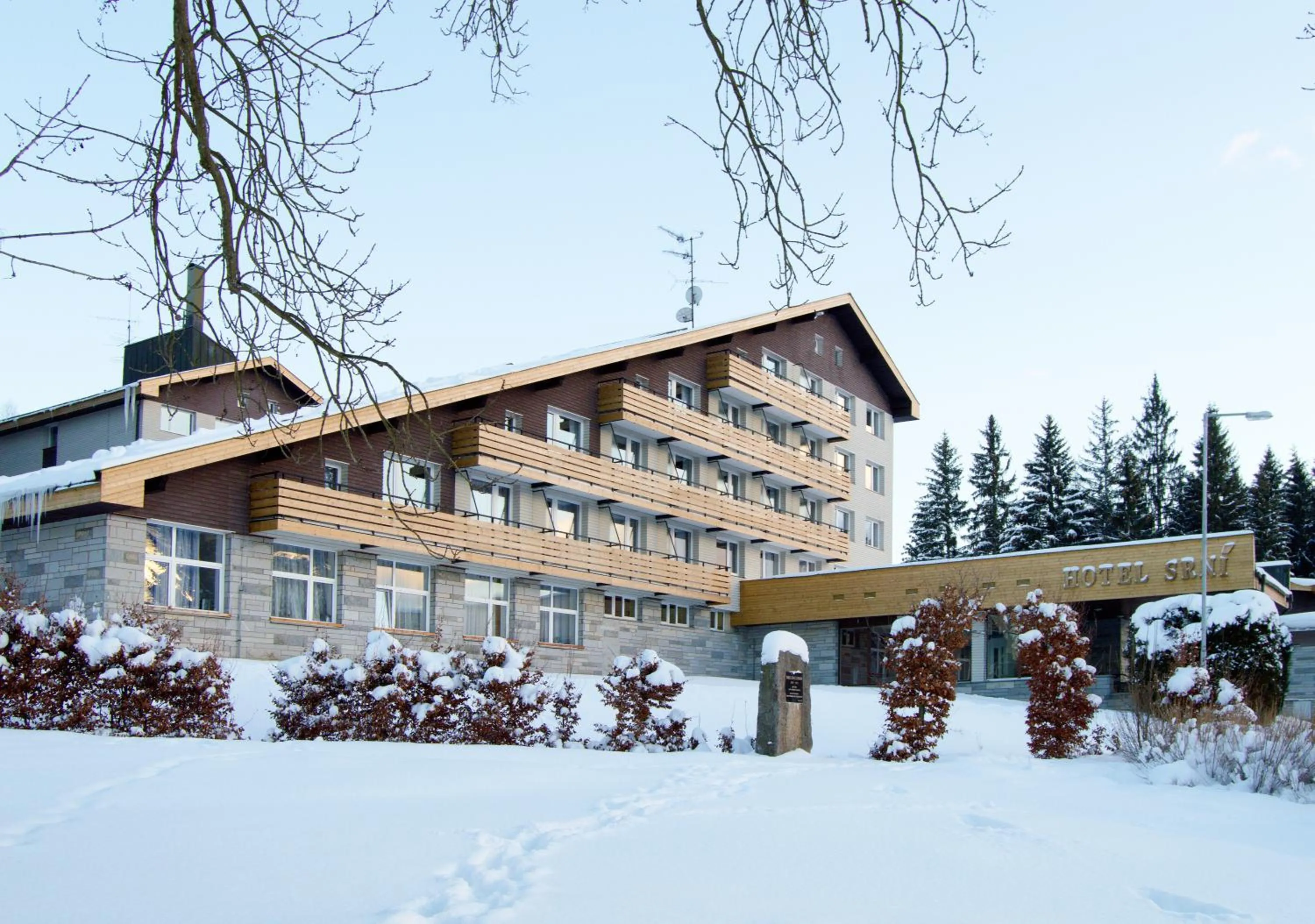 Property building in Hotel Srní a Depandance