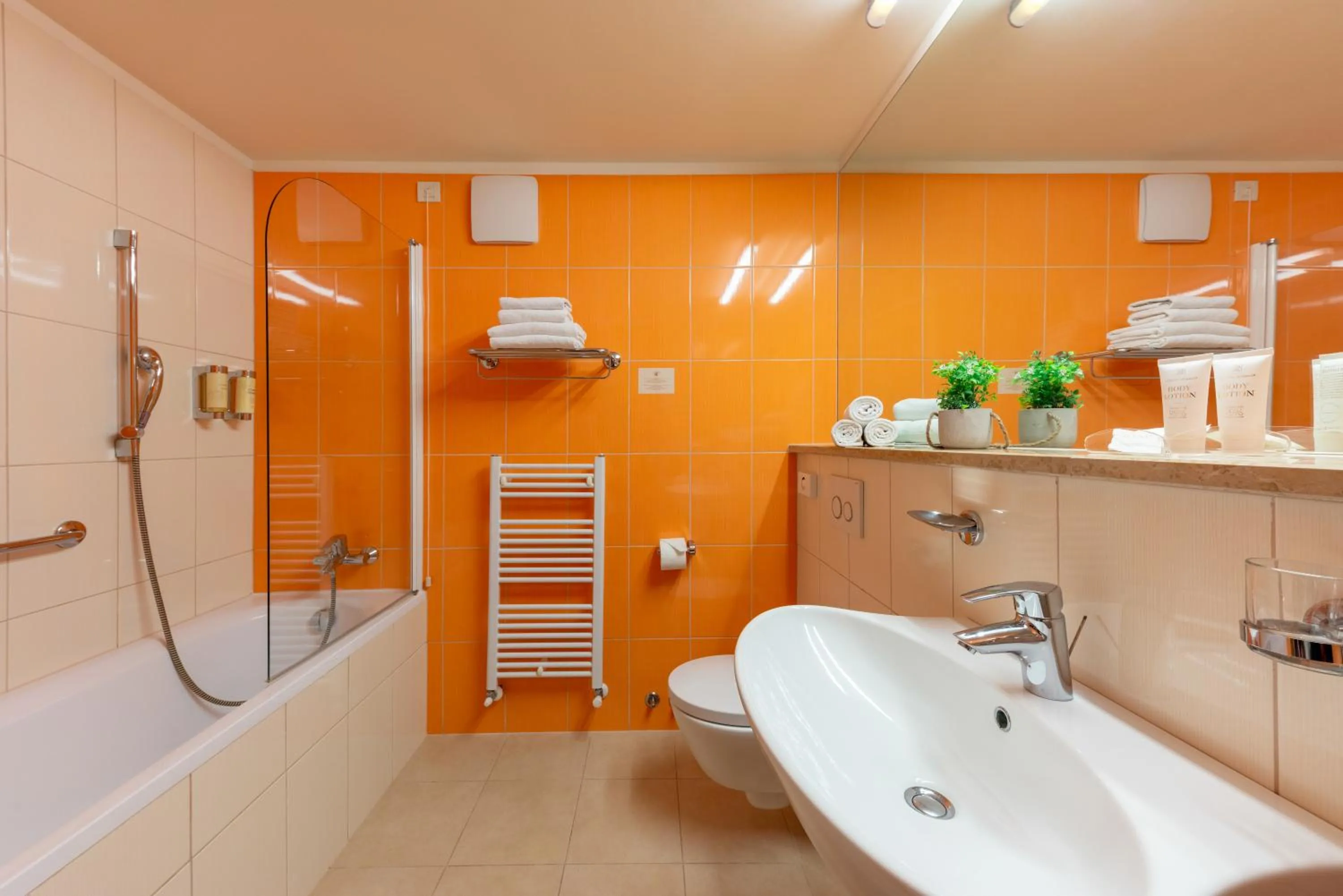 Shower in Family Hotel Vespera