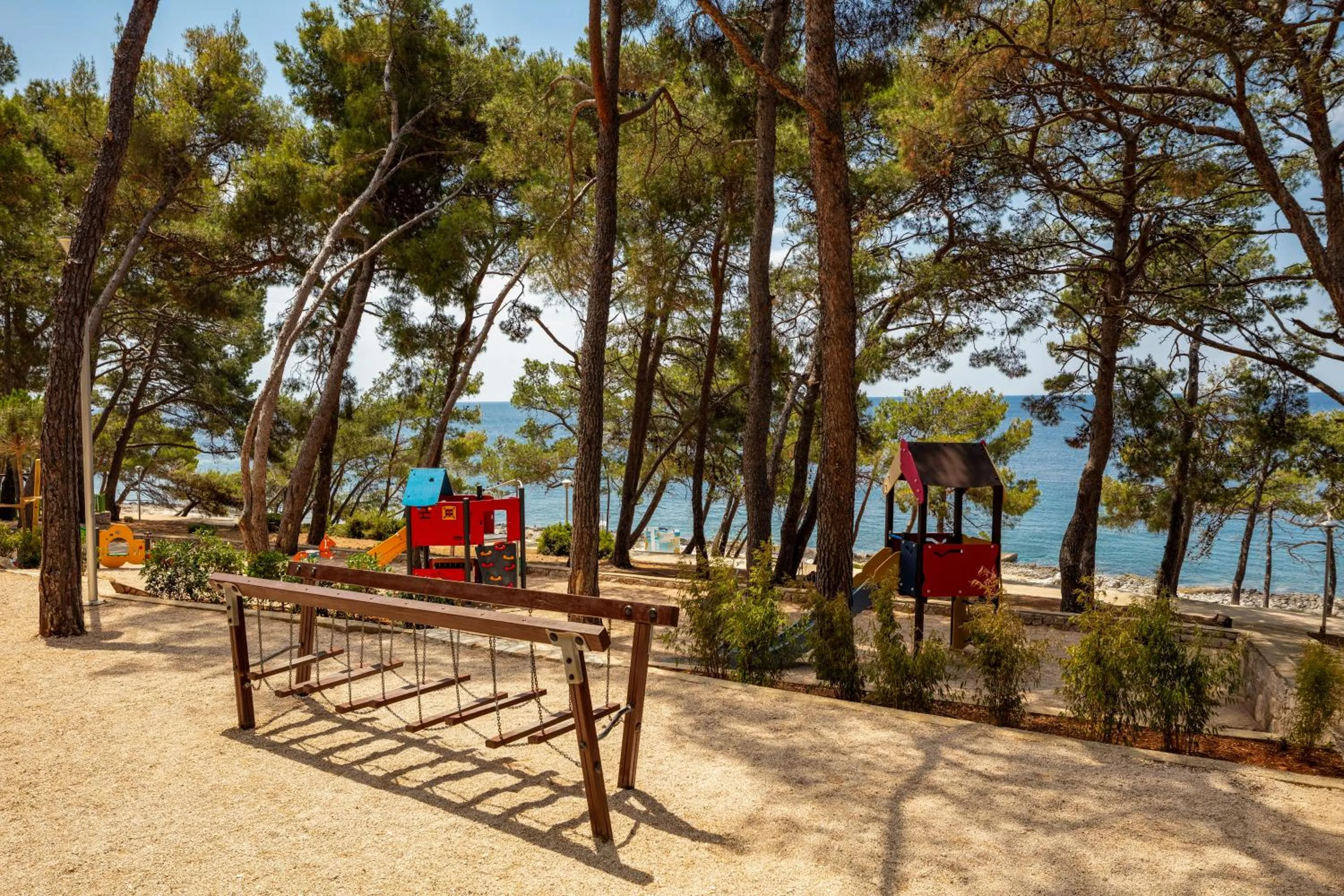 Children play ground in Family Hotel Vespera