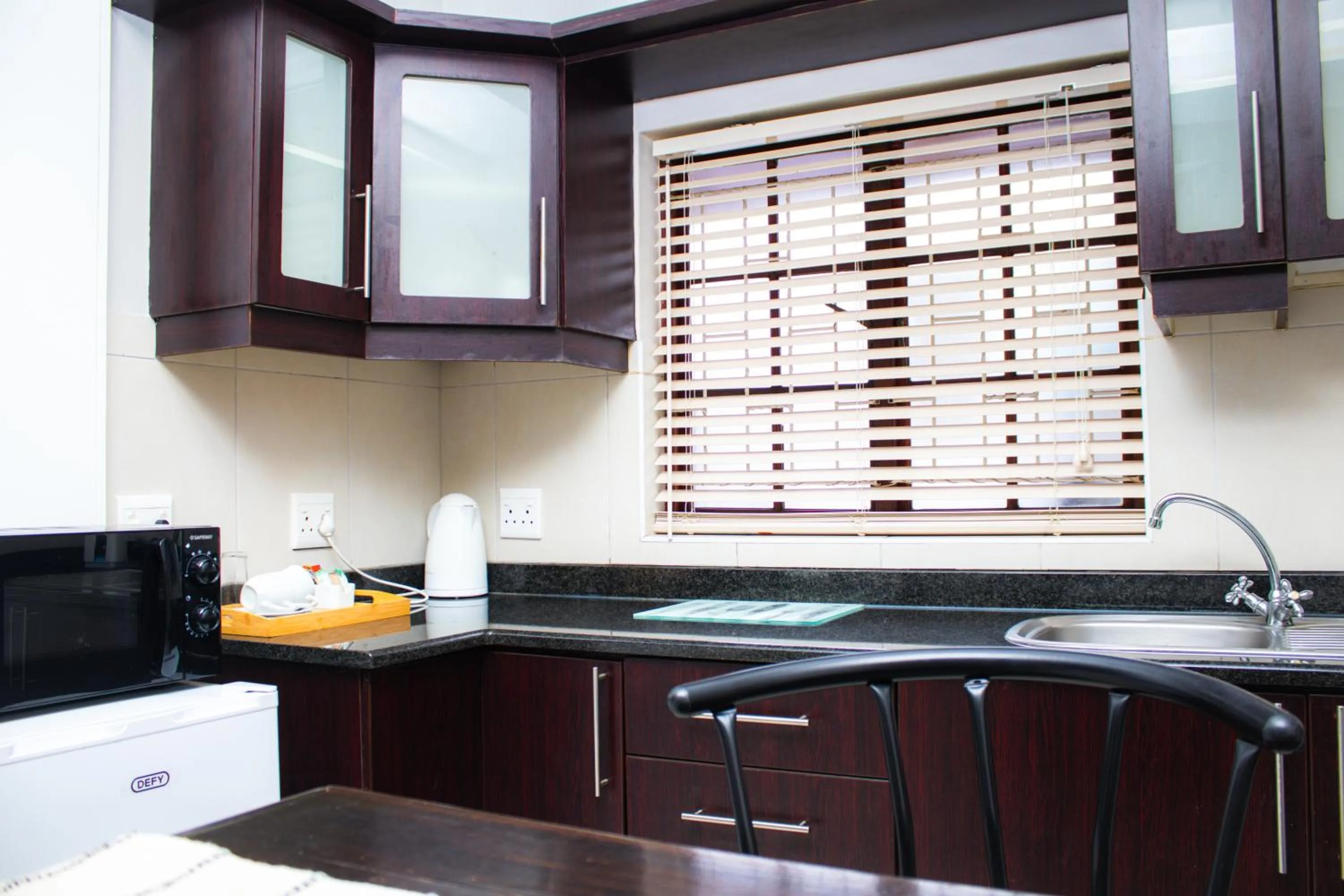 Kitchen or kitchenette in Beechwood B&B