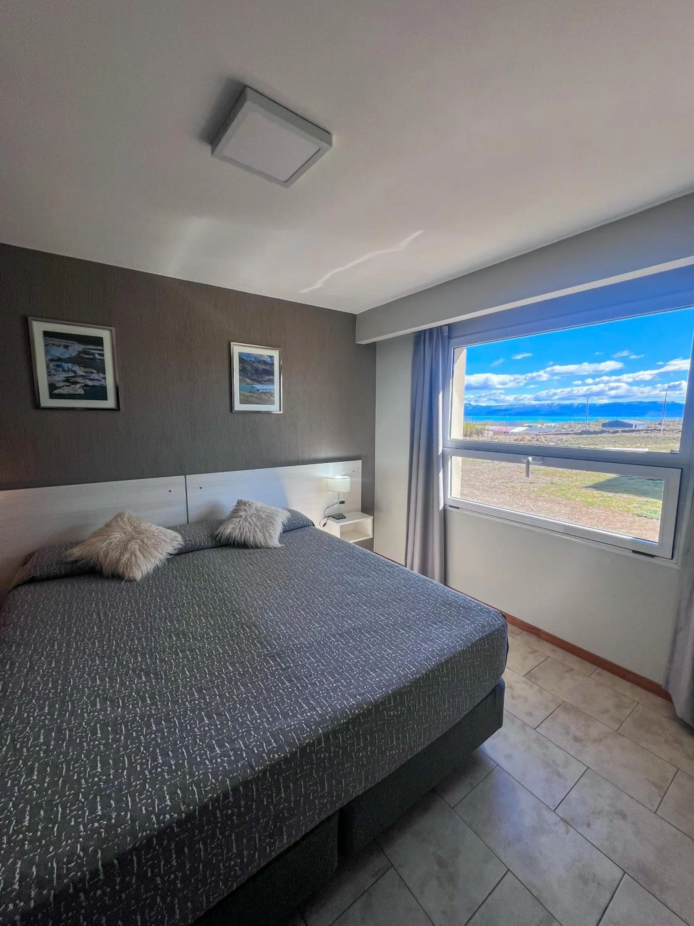 Bed in Tierra Tehuelche Hostería y Aparts