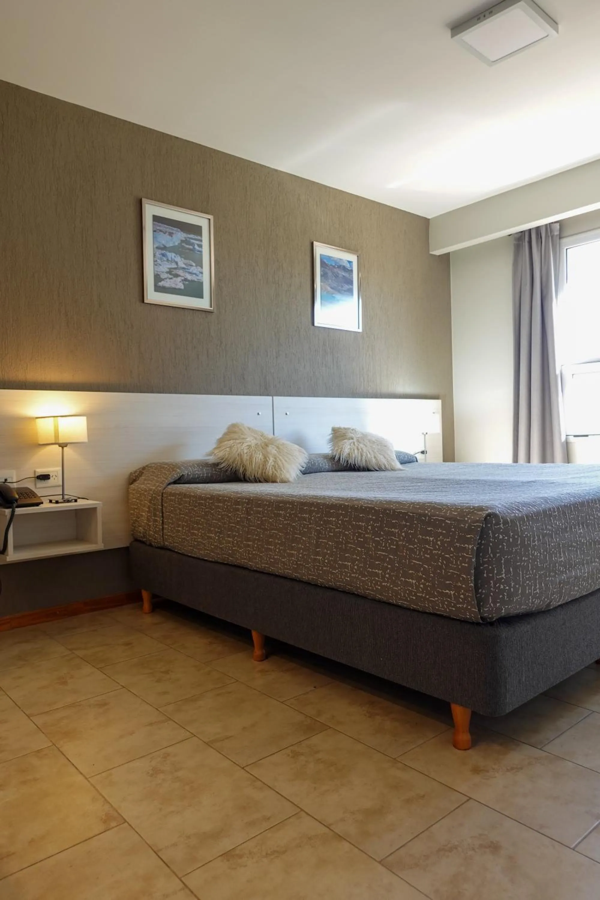 Bed in Tierra Tehuelche Hostería y Aparts