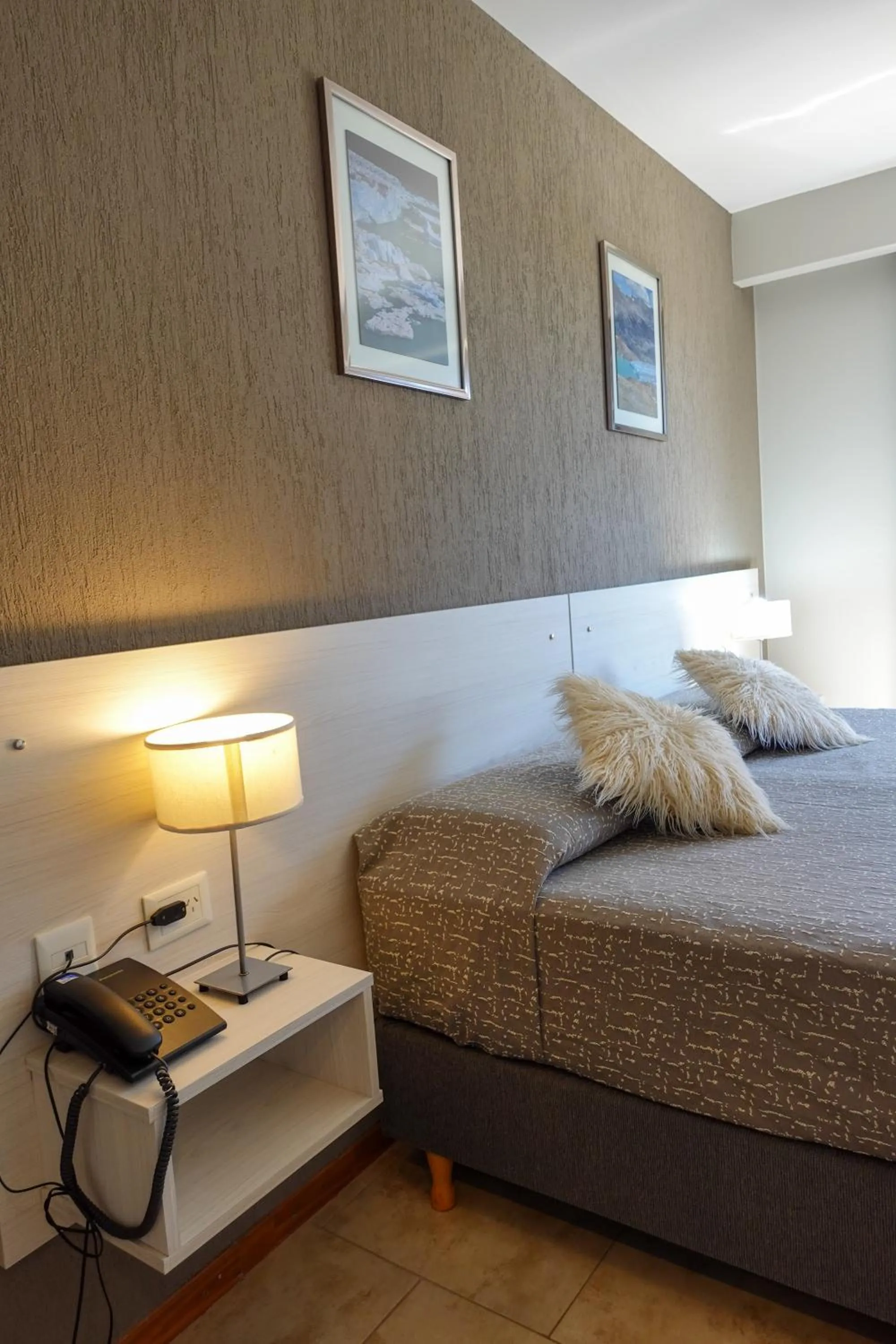 Bed in Tierra Tehuelche Hostería y Aparts