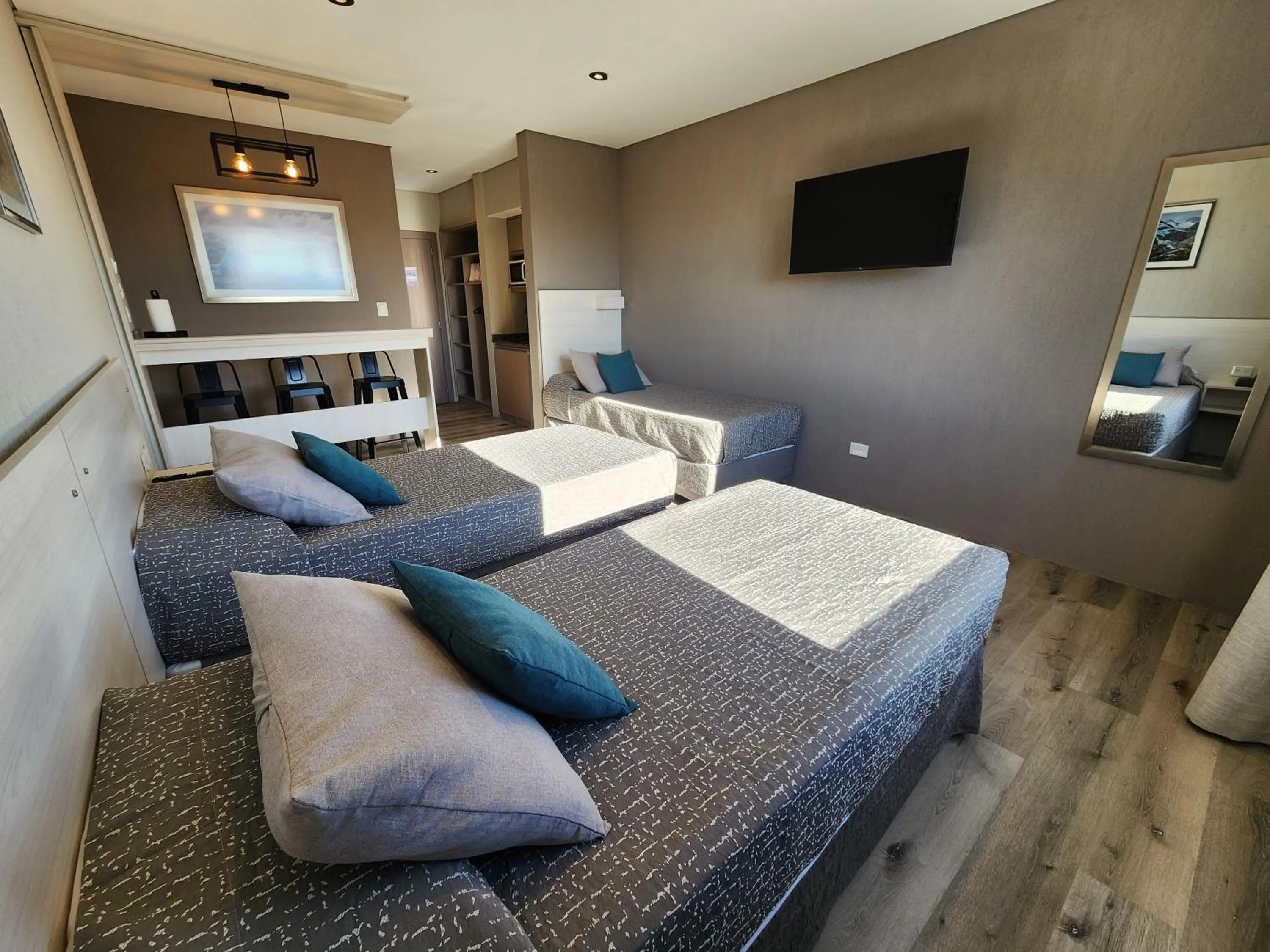 Bed in Tierra Tehuelche Hostería y Aparts