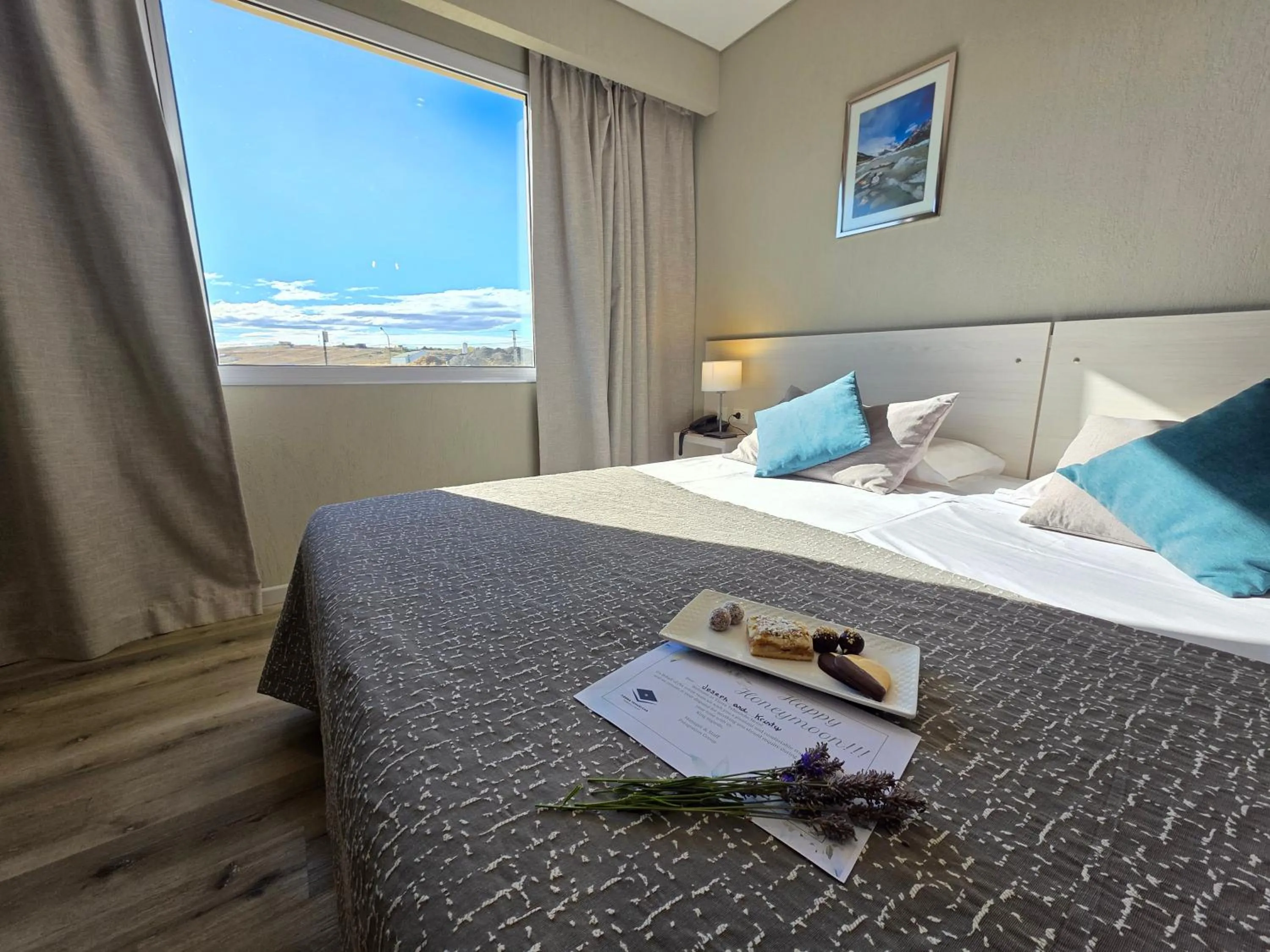 Bed in Tierra Tehuelche Hostería y Aparts