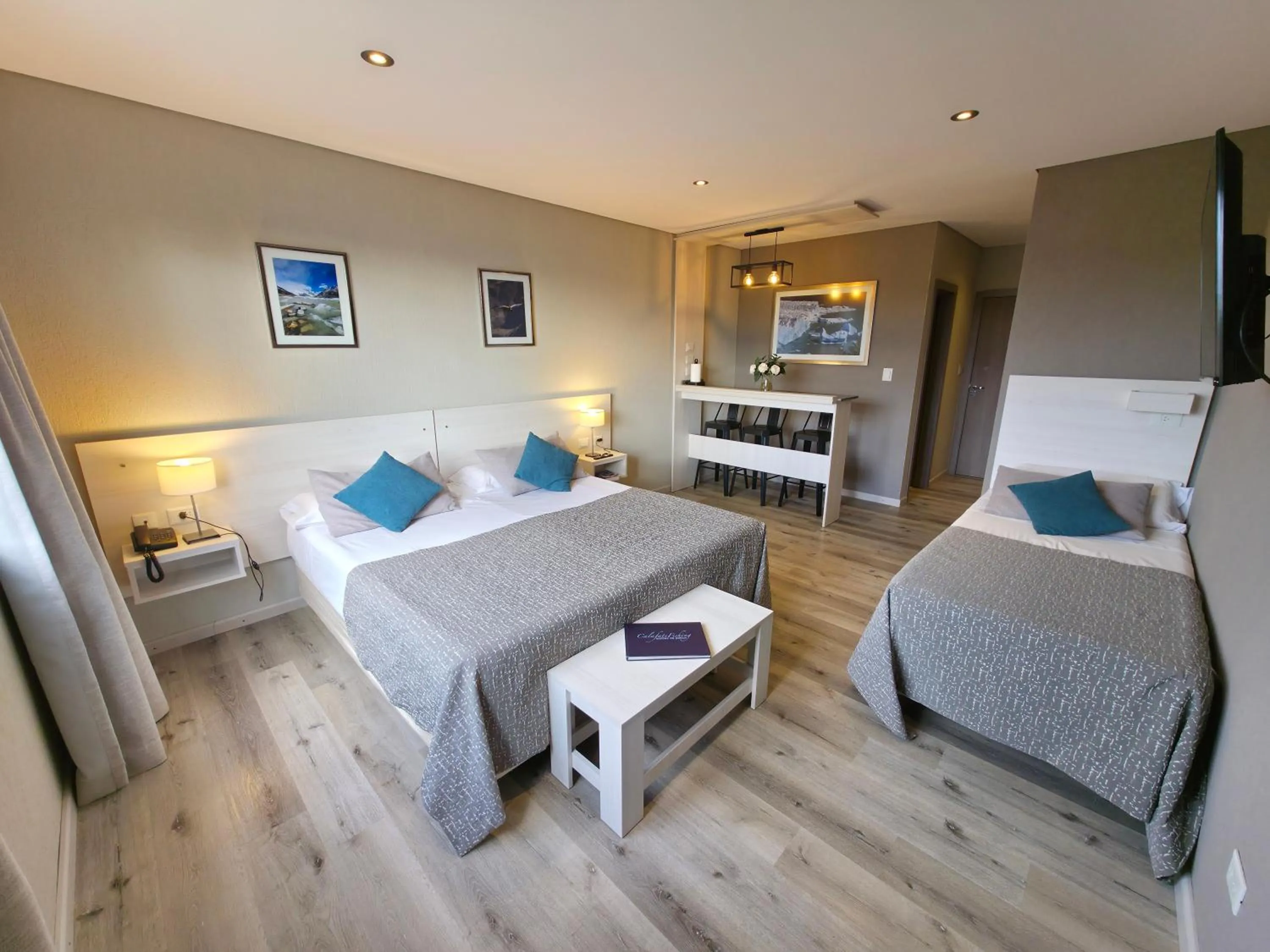 Bed in Tierra Tehuelche Hostería y Aparts