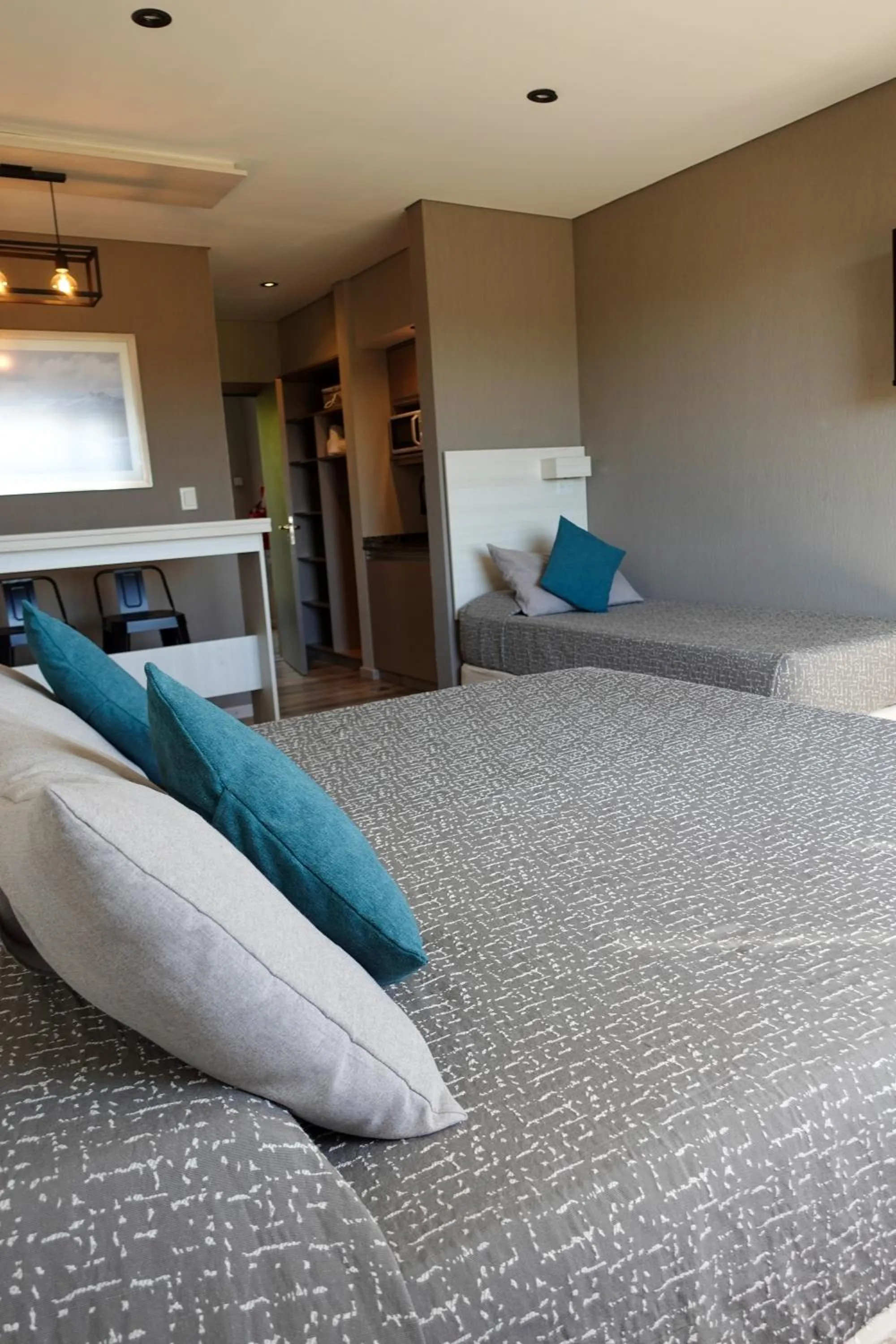 Bedroom, Bed in Tierra Tehuelche Hostería y Aparts