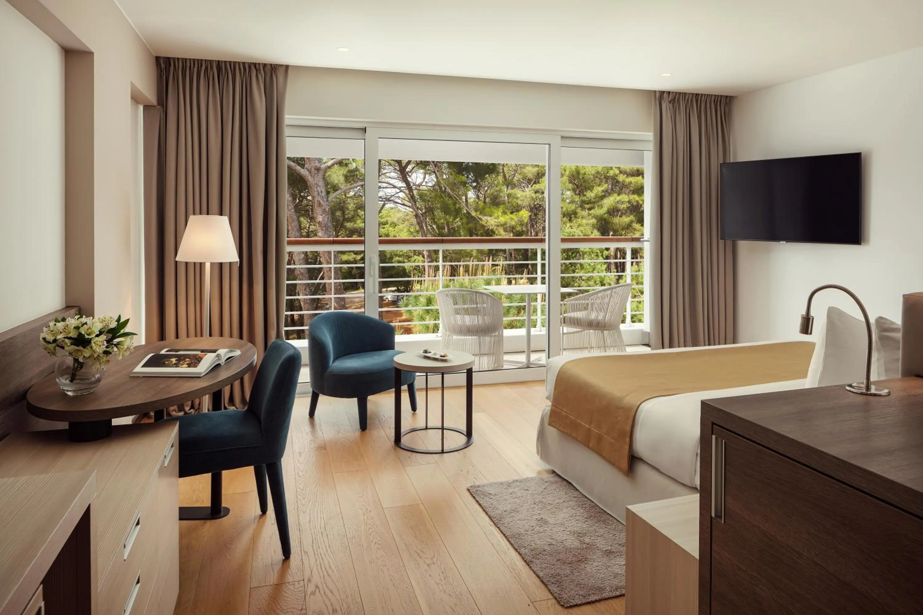 Bed in Hotel Bellevue