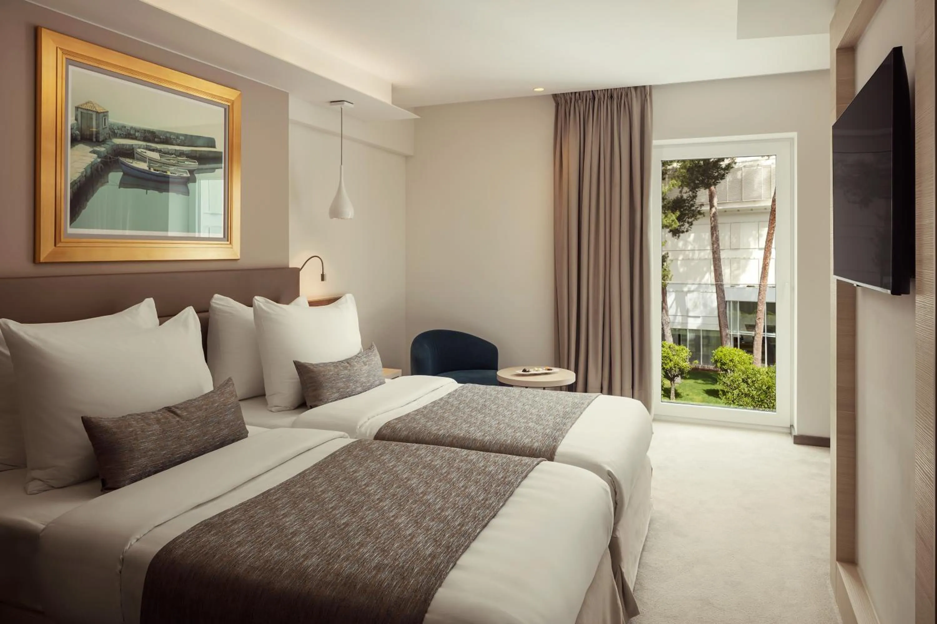 Bed in Hotel Bellevue