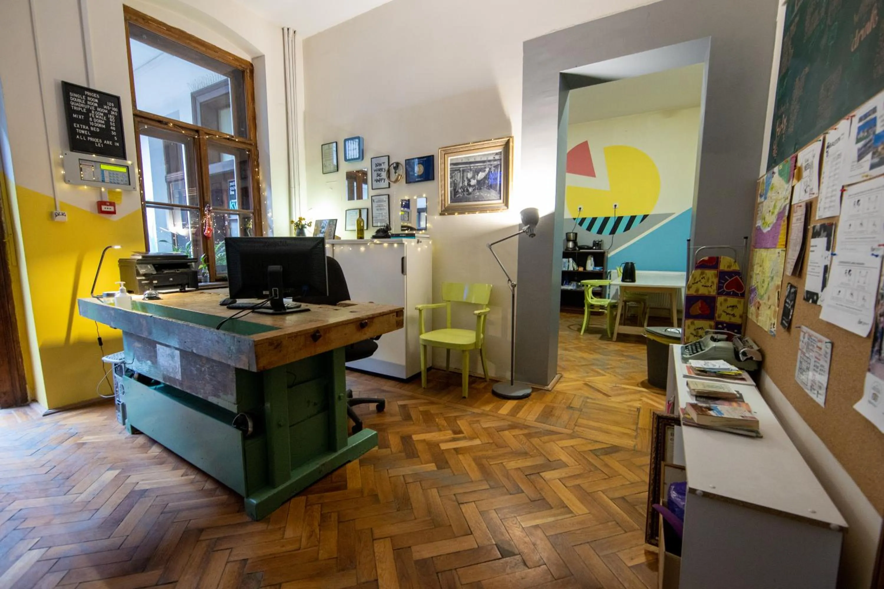 Lobby or reception in Hostel Cornel