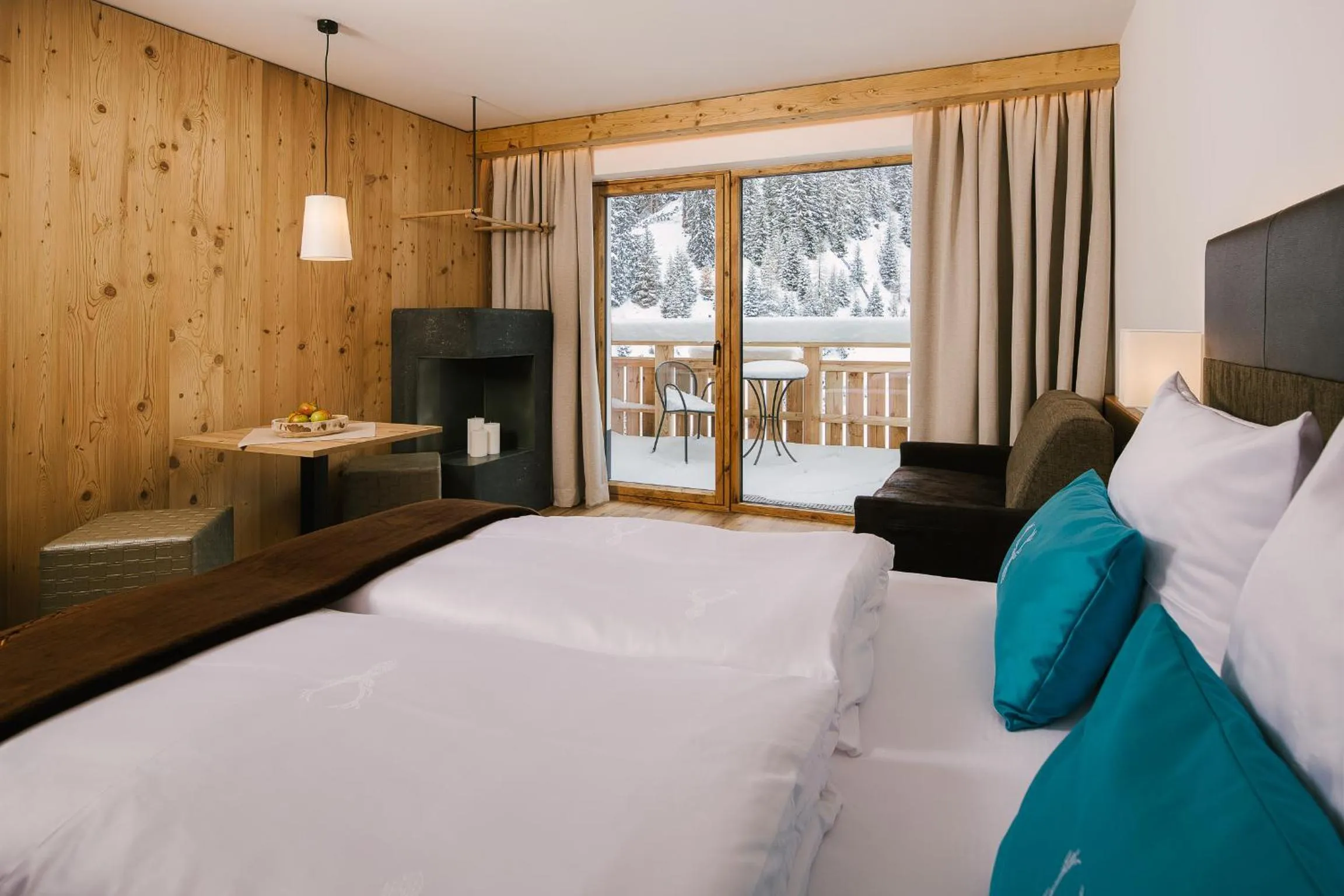 Bed in Bergresort Das Jochelius Ski-in & Ski-out