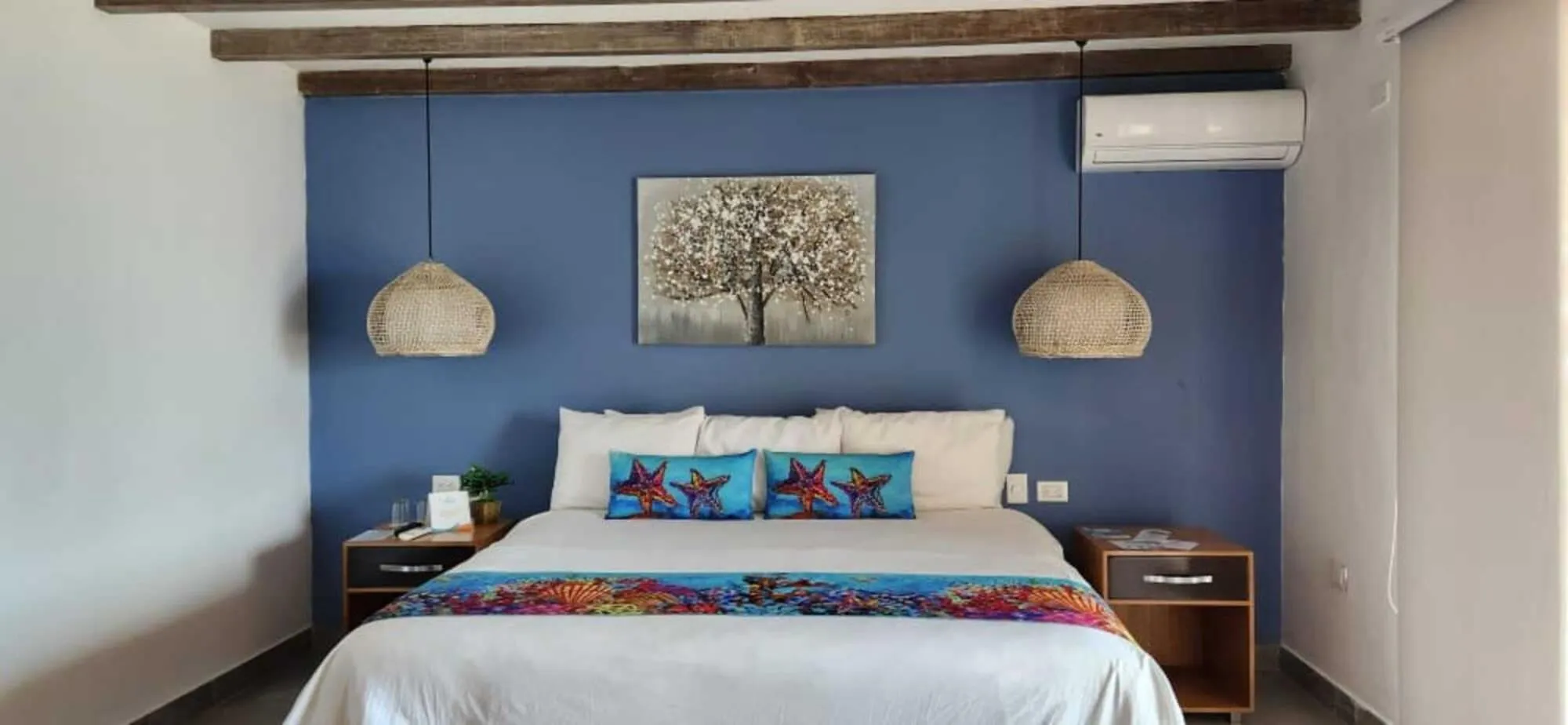 Bed in Solare SAI Ecohotel