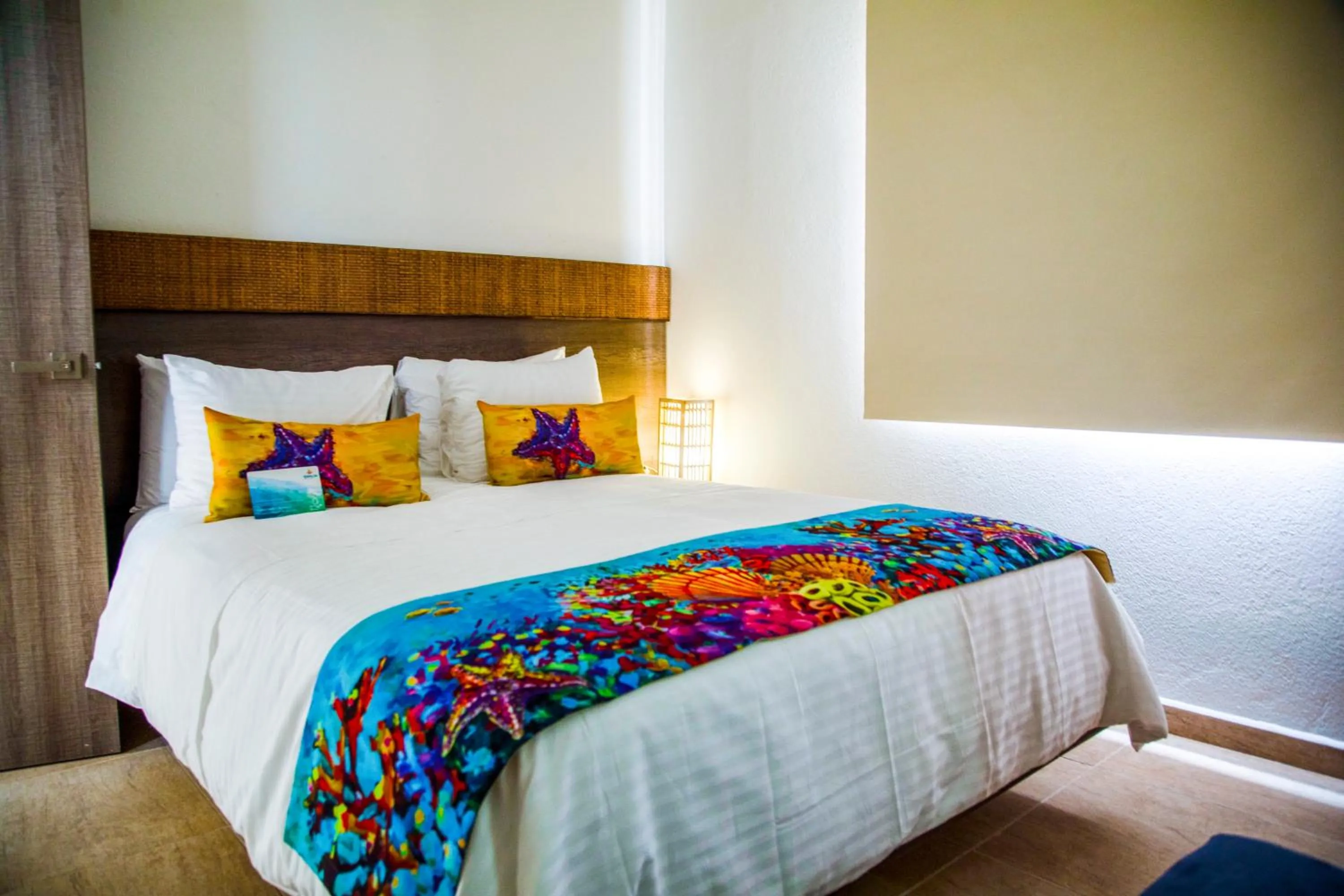 Bed in Solare SAI Ecohotel
