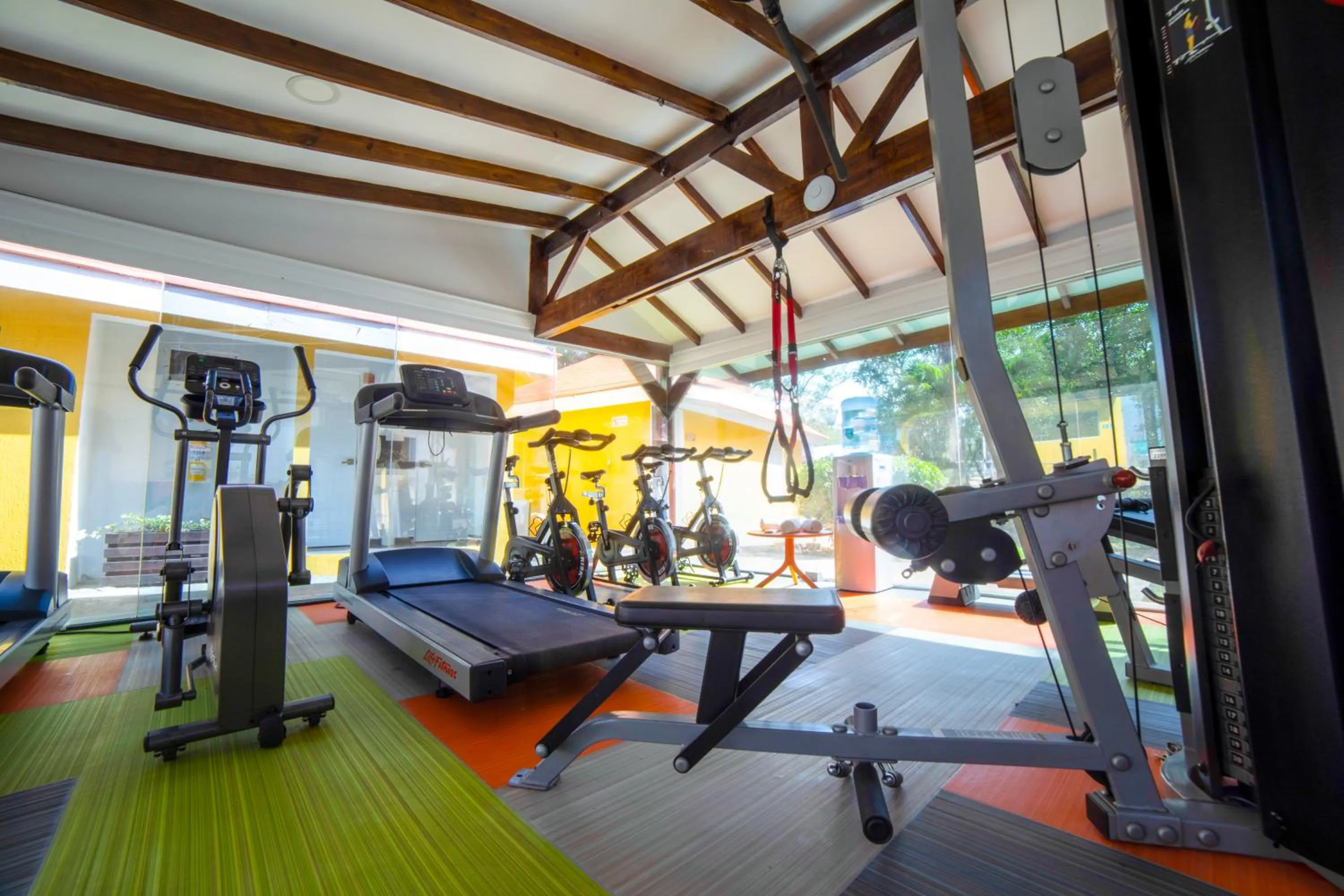 Fitness centre/facilities in Solare SAI Ecohotel