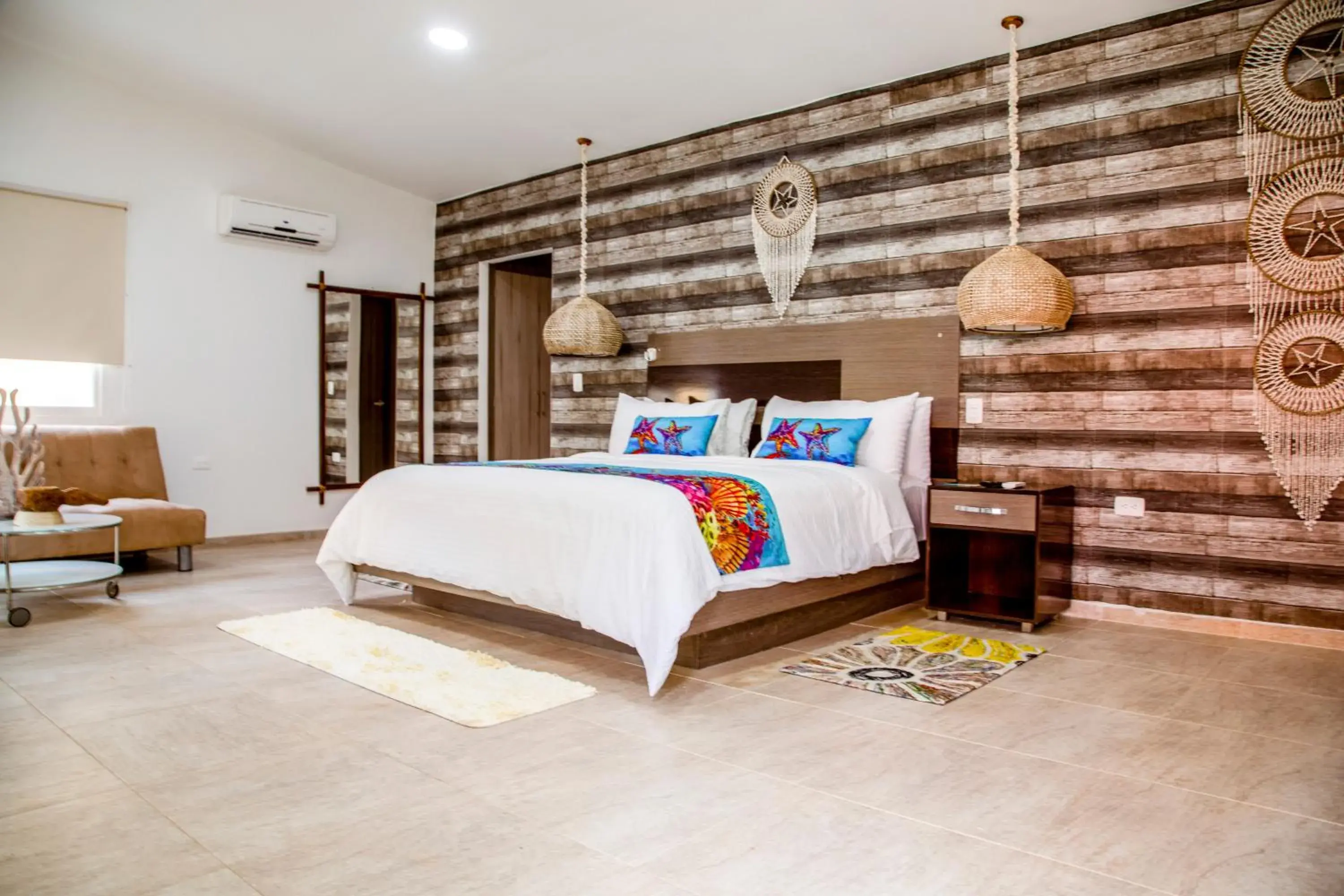 Bed in Solare SAI Ecohotel Bed in Solare SAI Ecohotel