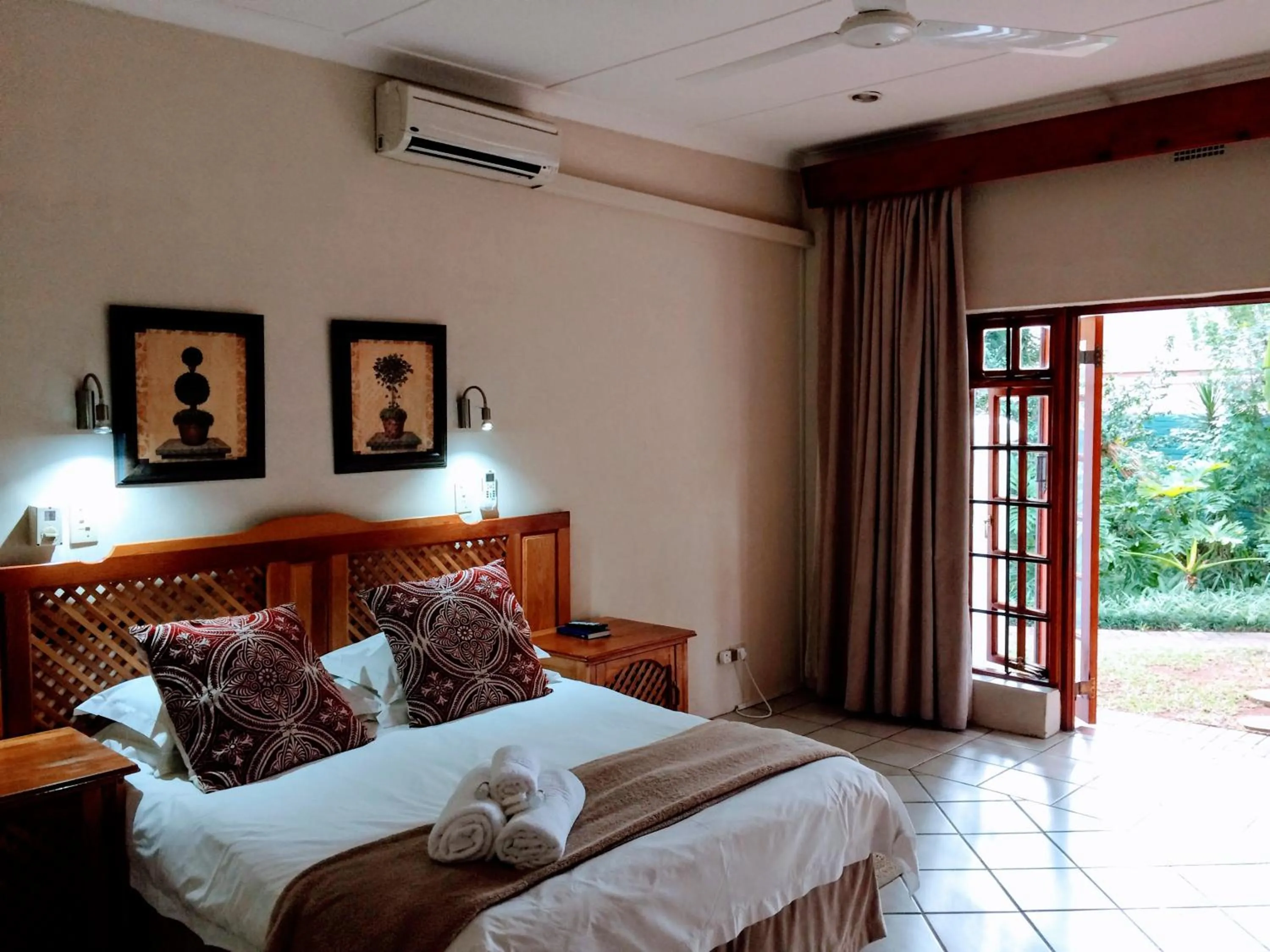 Balcony/Terrace, Bed in Polokwane Place