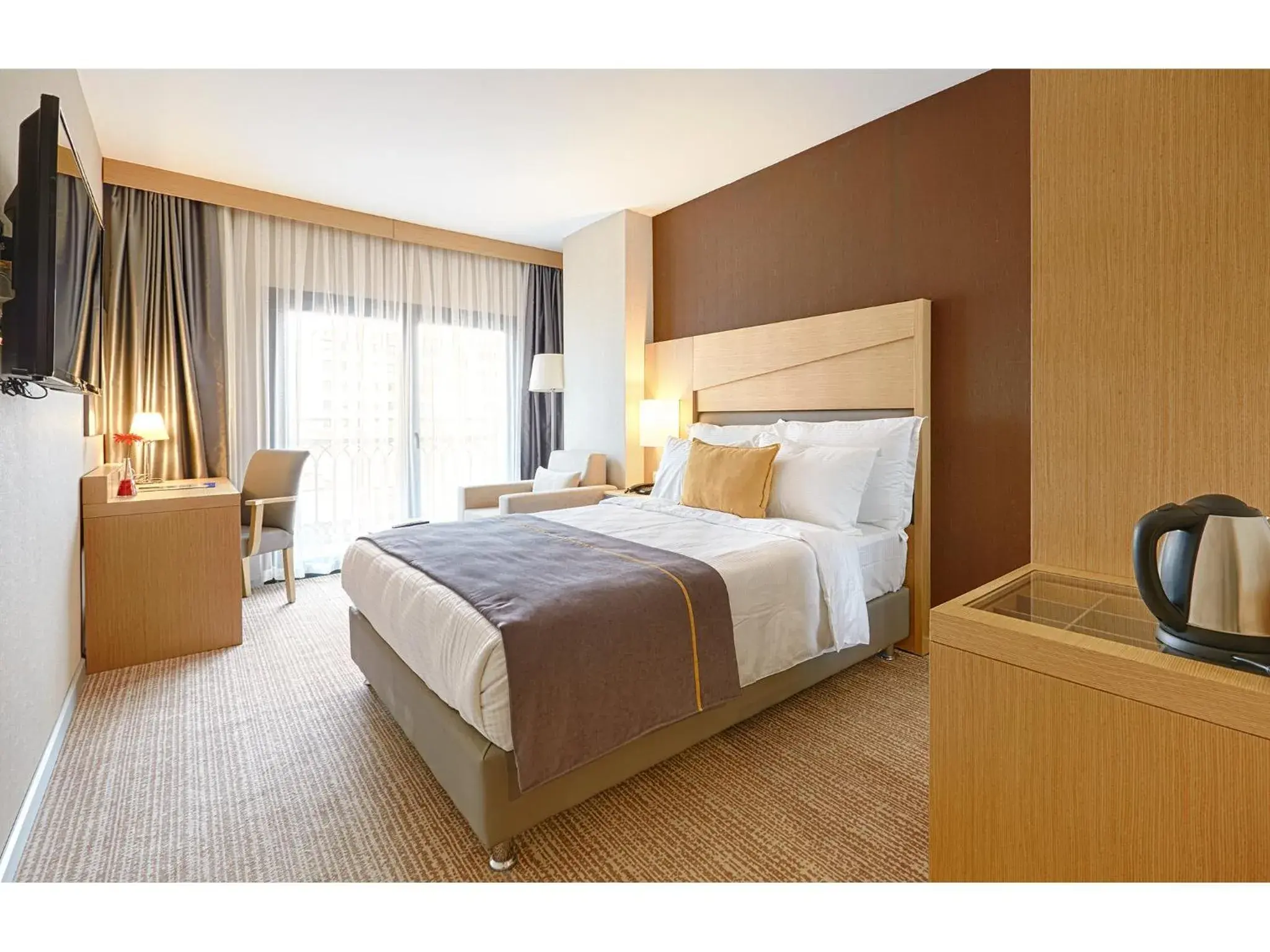 Bed in Kordon Hotel Çankaya Bed in Kordon Hotel Çankaya