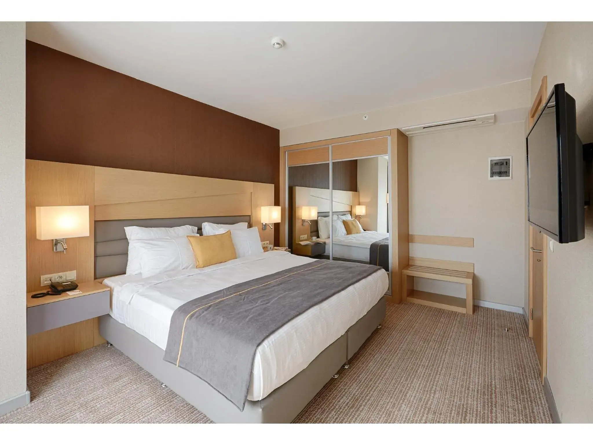 Bed in Kordon Hotel Çankaya Bed in Kordon Hotel Çankaya