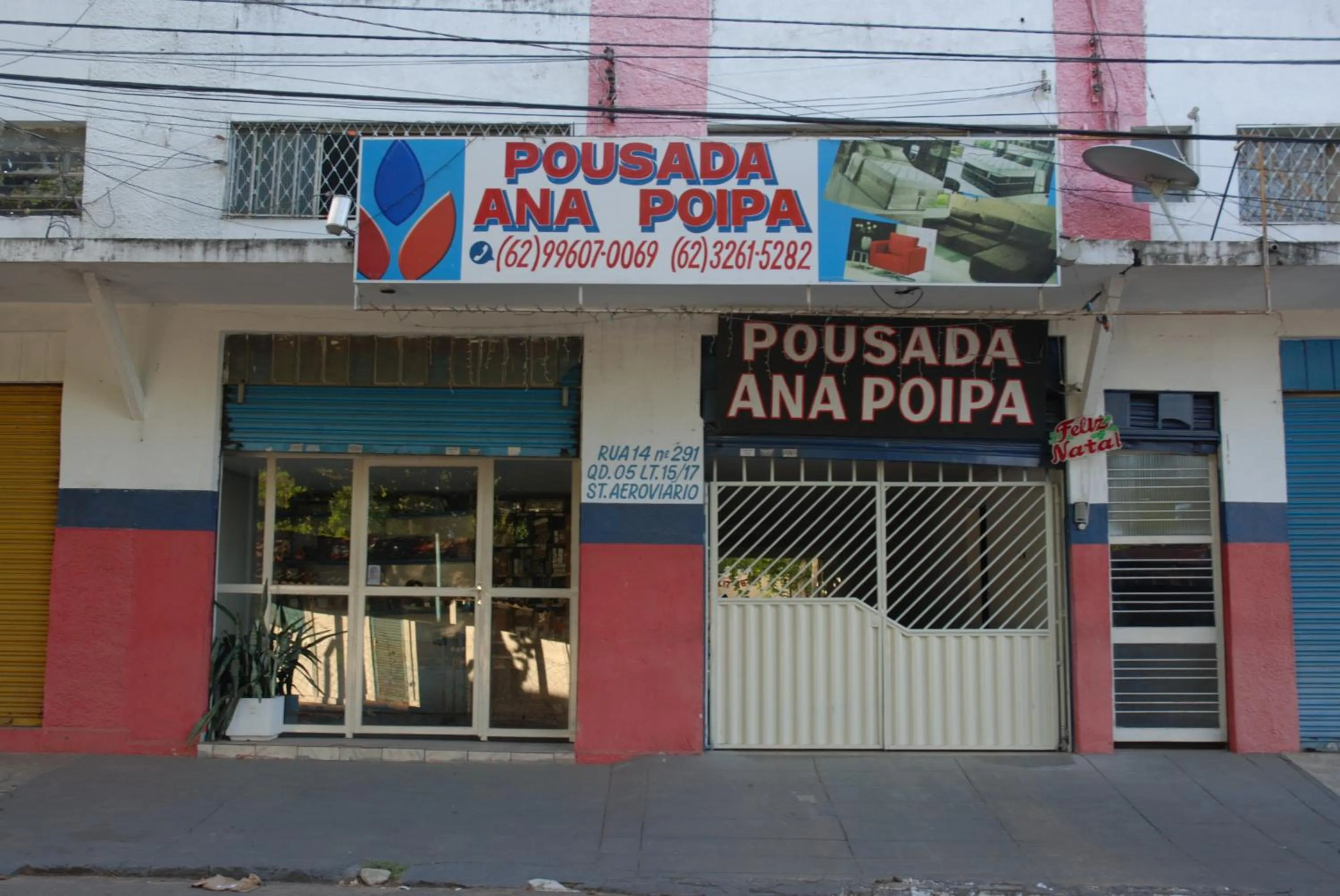 Facade/entrance in Pousada Ana Poipa